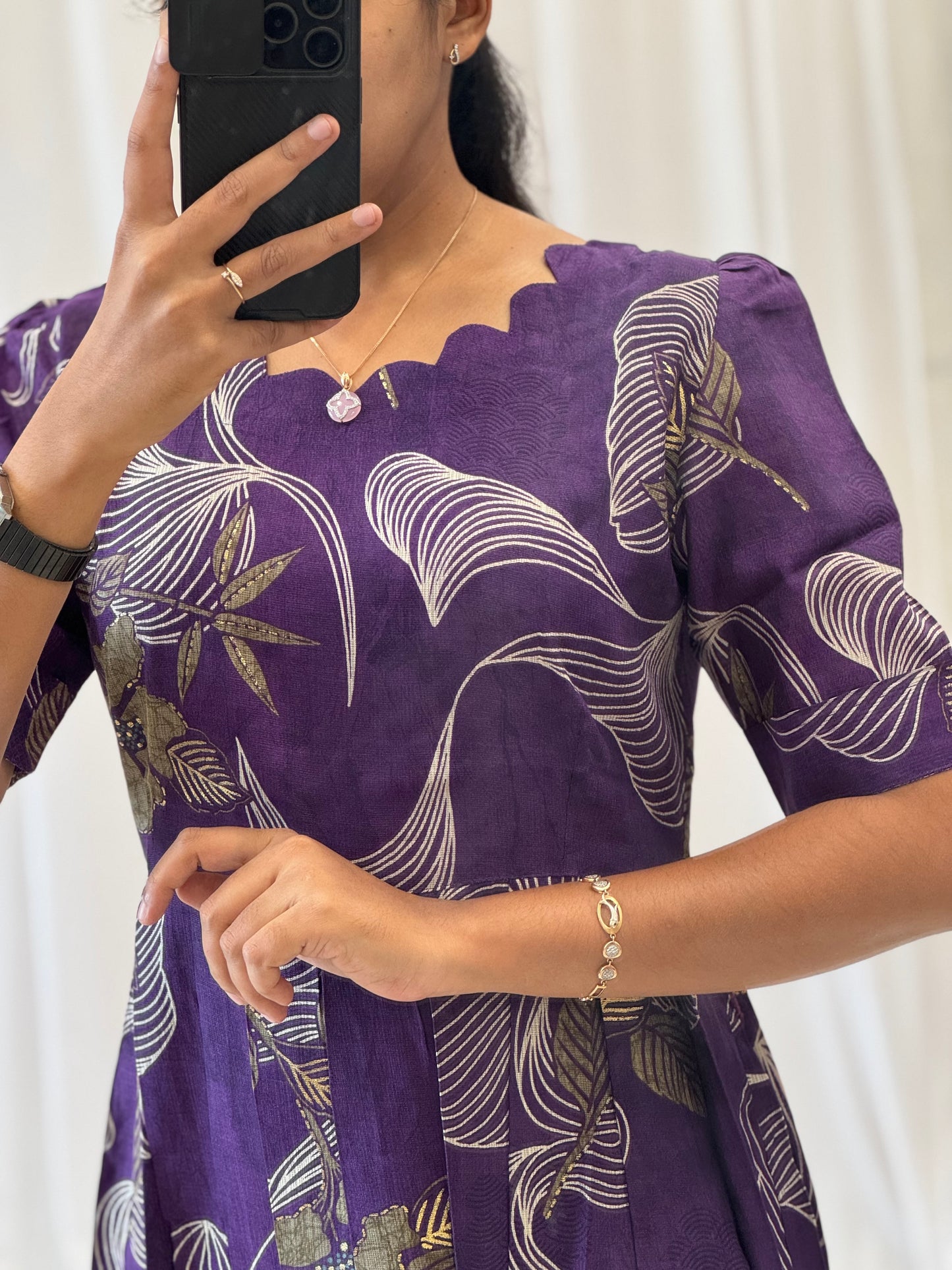 Rayon Spun Umbrella Kurti