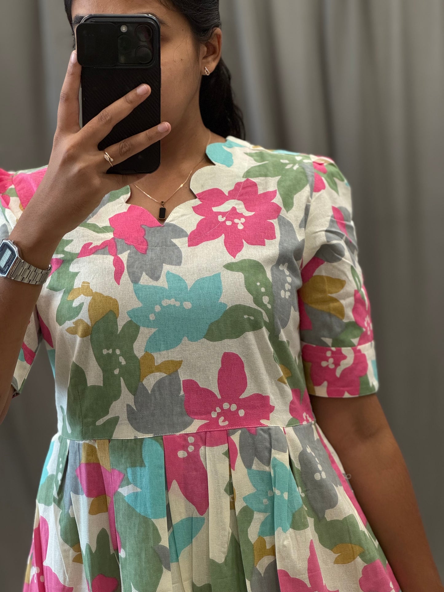 Cotton Umbrella Kurti