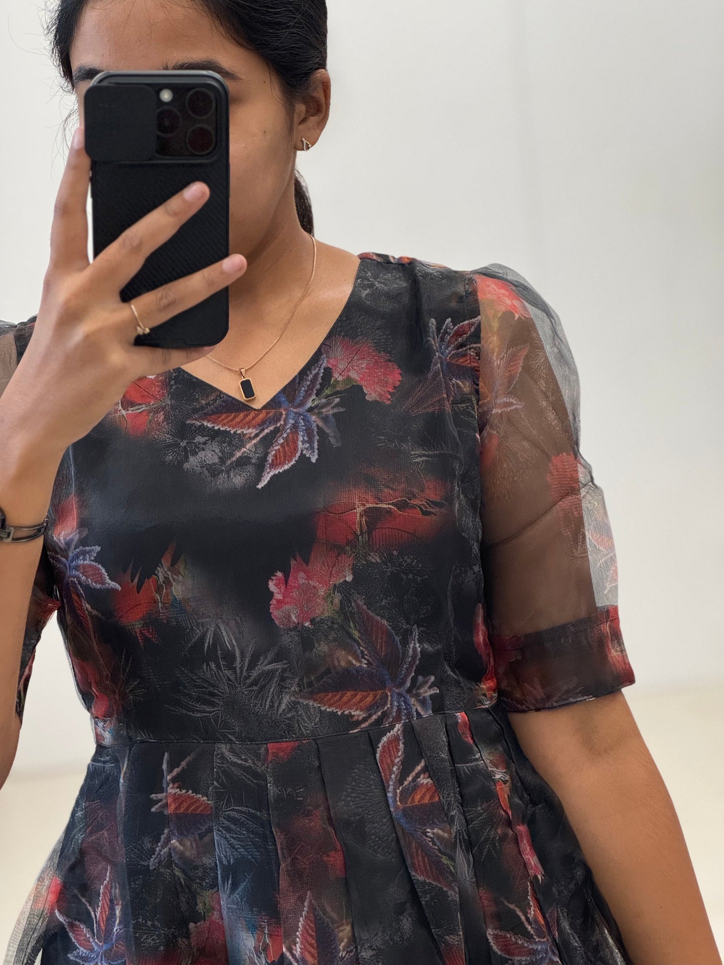 Organza Umbrella Kurti