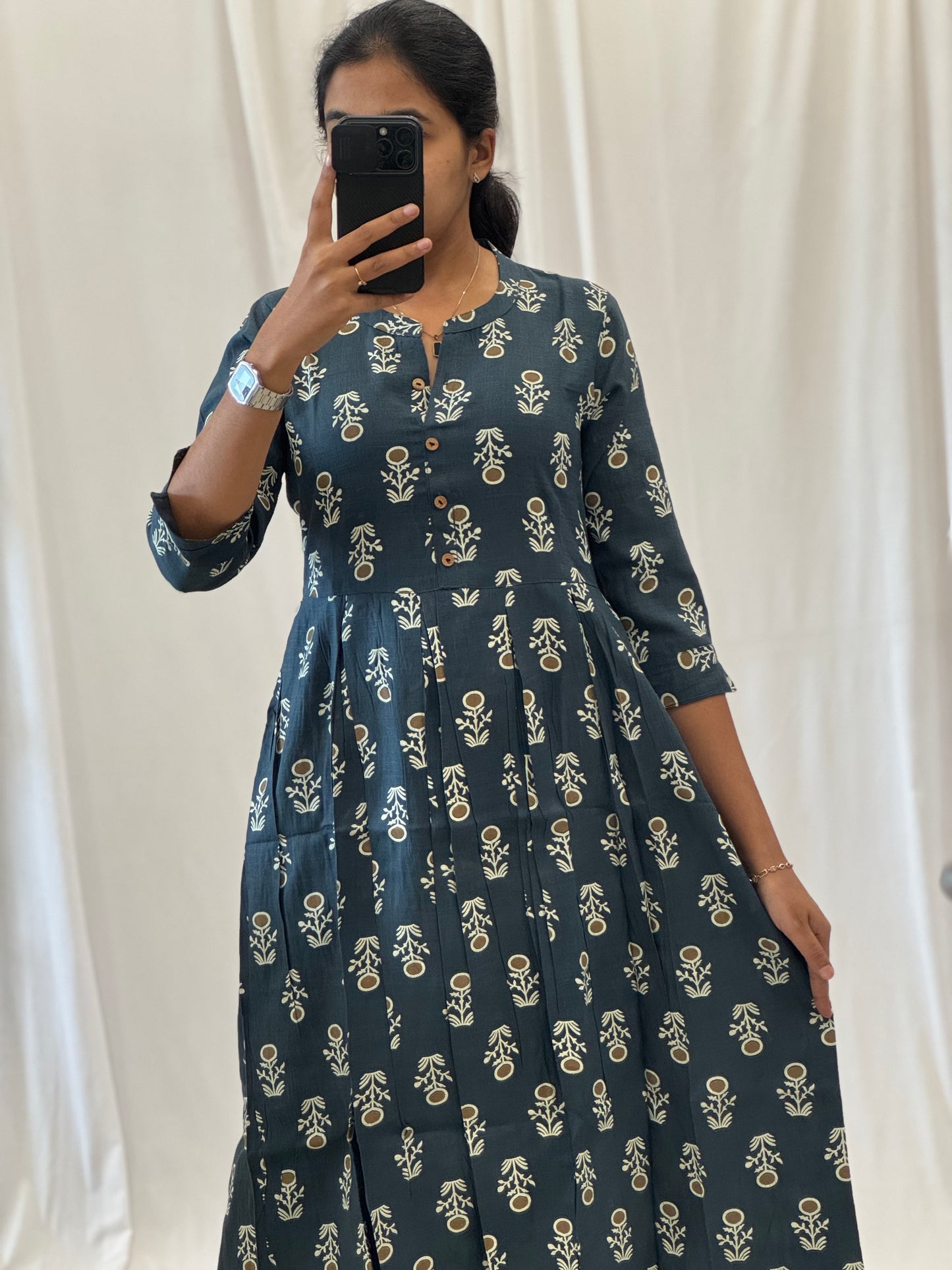 Cotton Umbrella Kurti