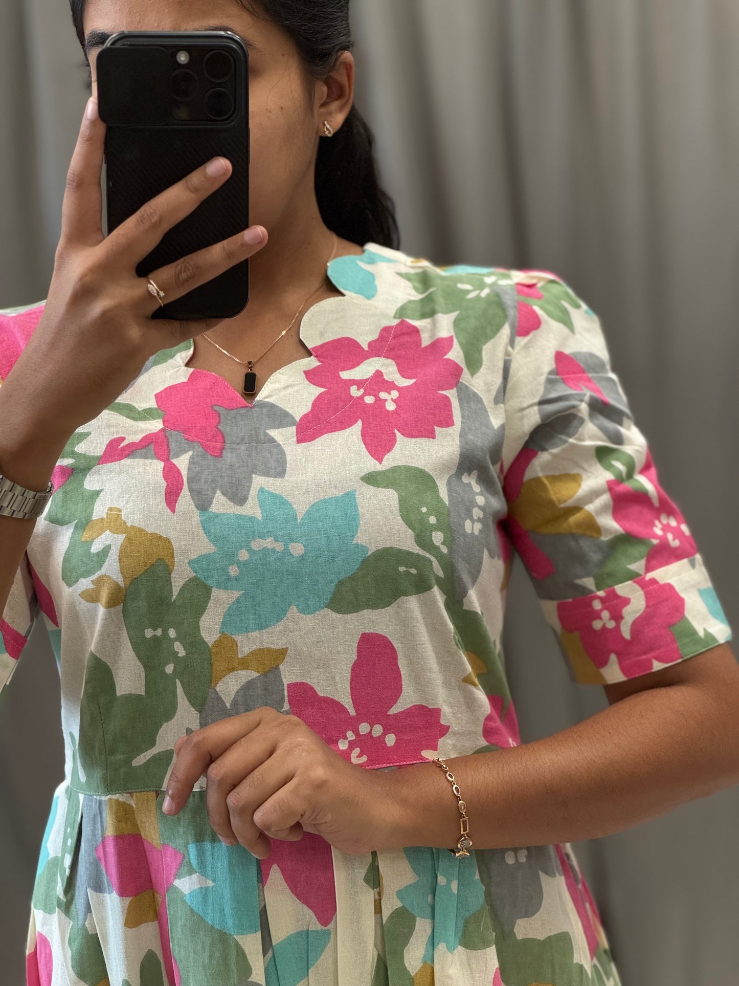 Cotton Umbrella Kurti