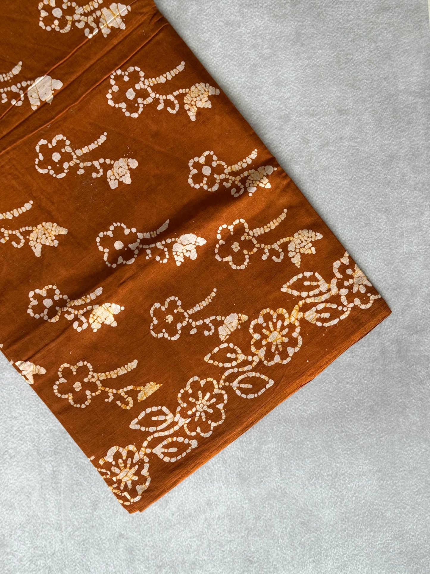 Block Printed Sungudi Saree