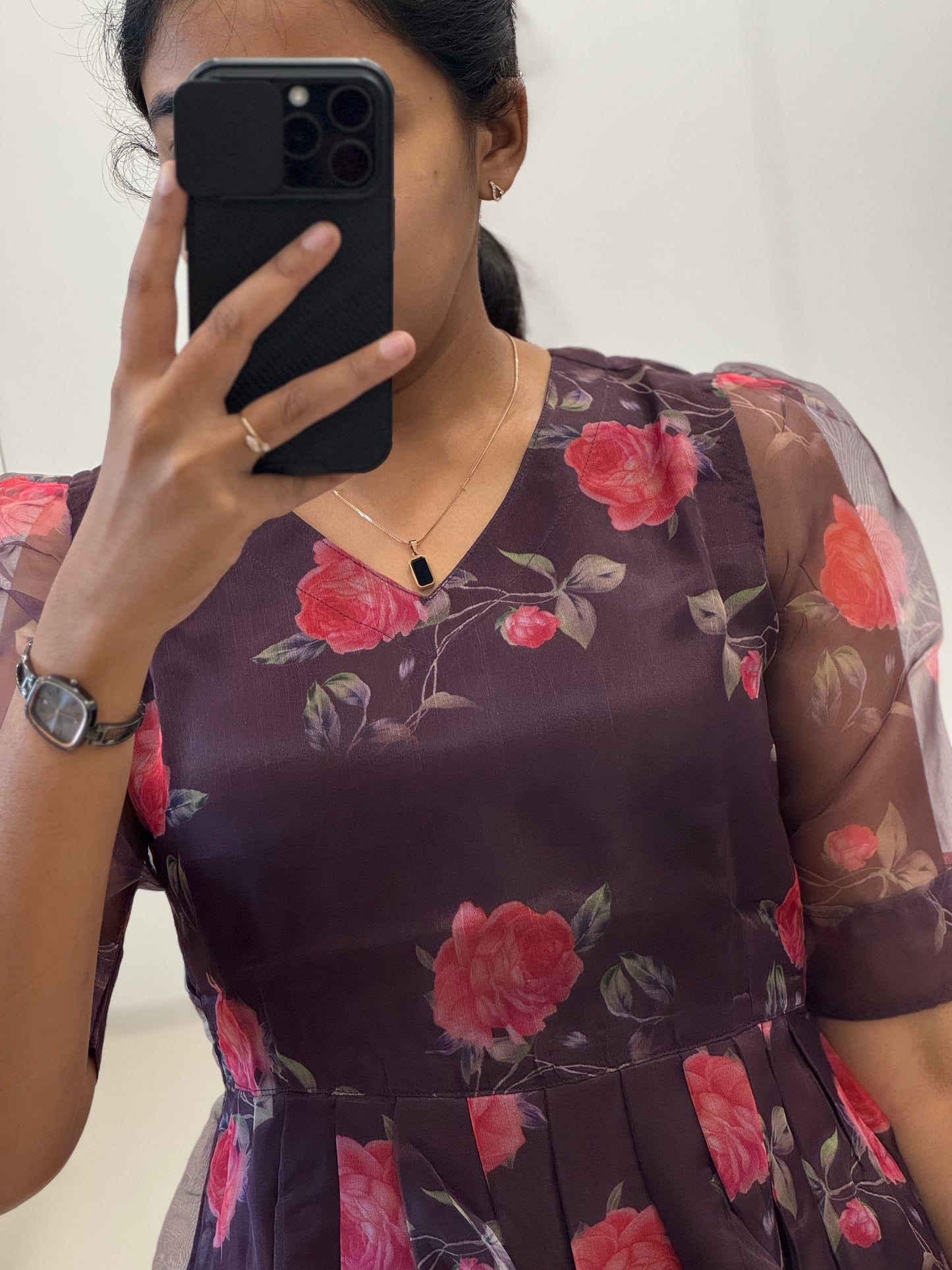 Organza Umbrella Kurti