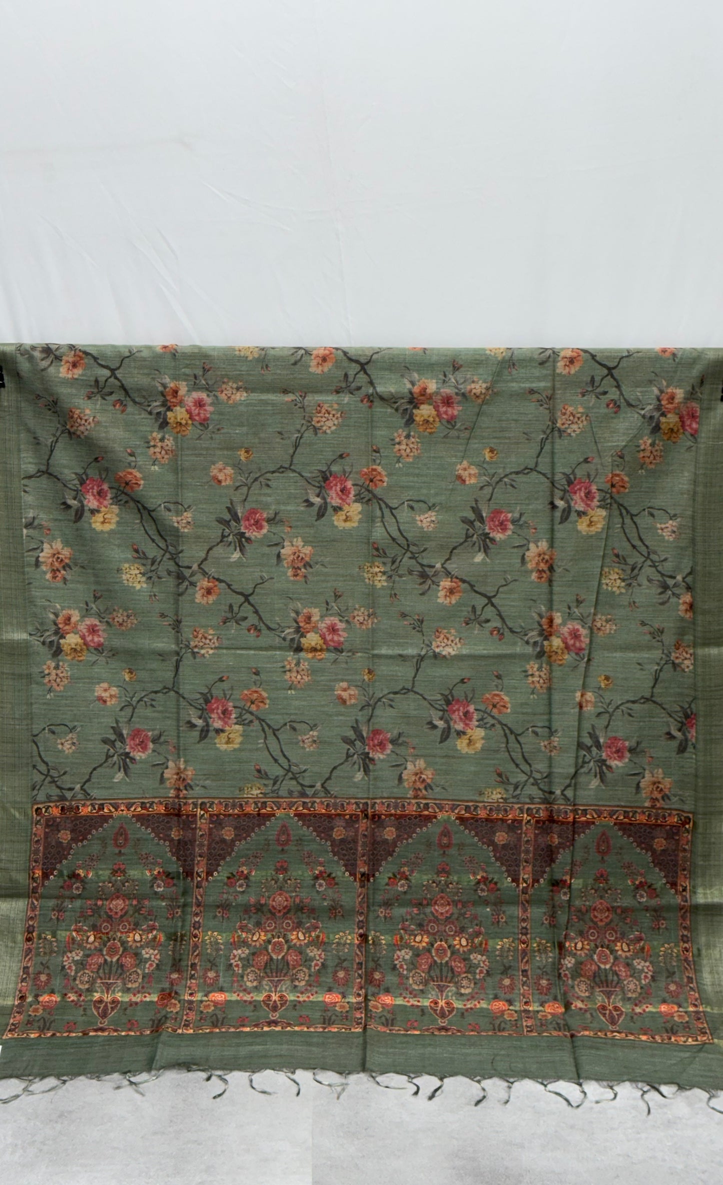 Lilen Cotton Saree