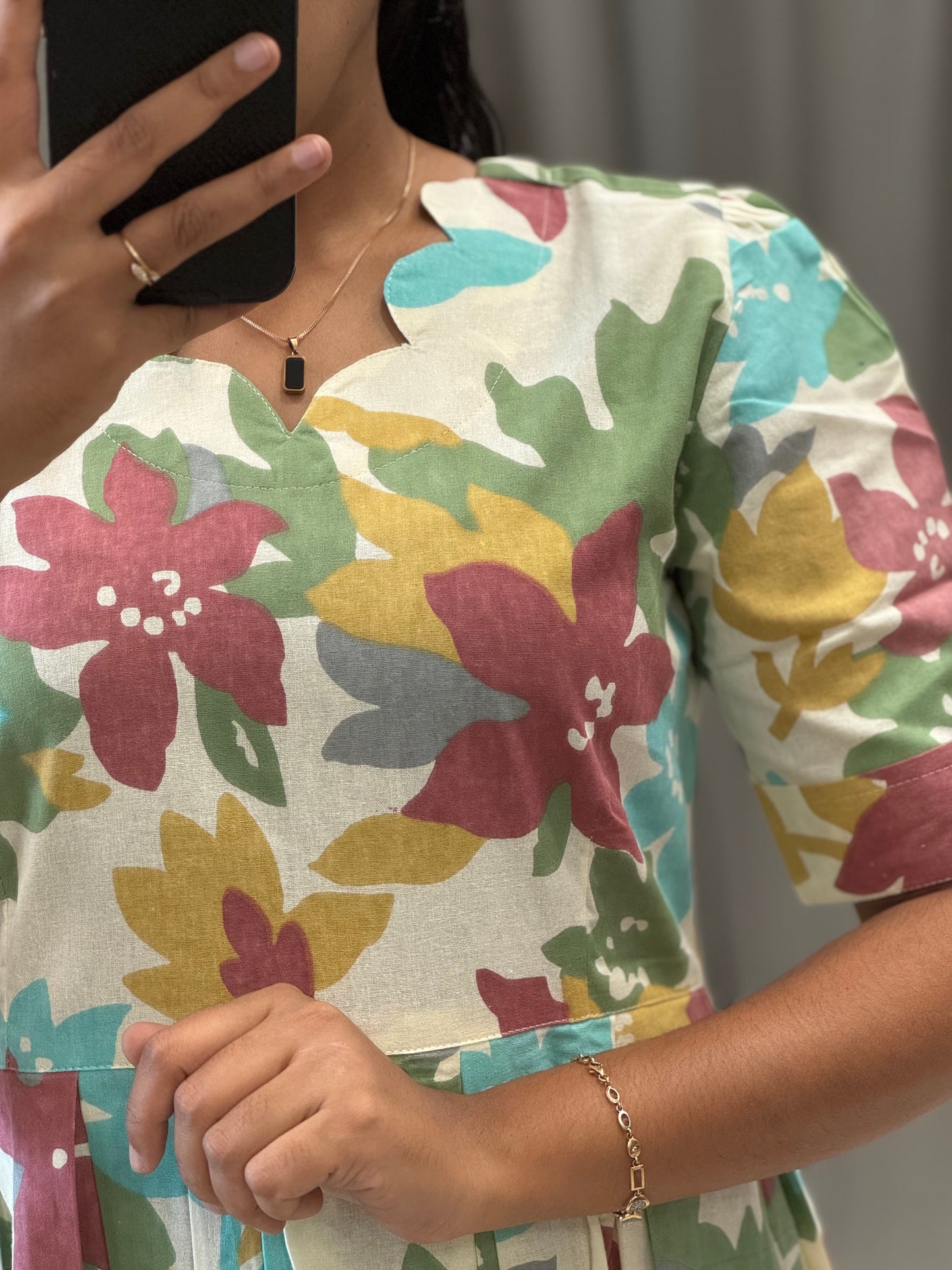 Cotton Umbrella Kurti