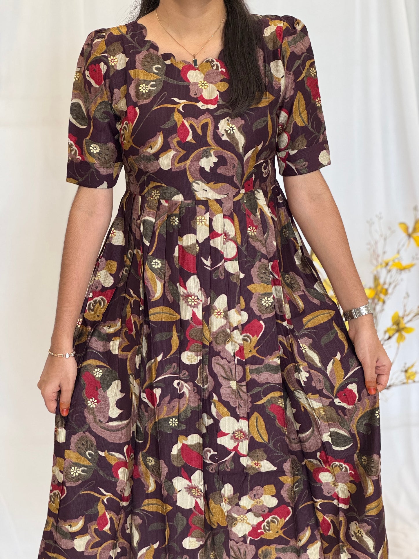 Rayon Spun Umbrella Kurti