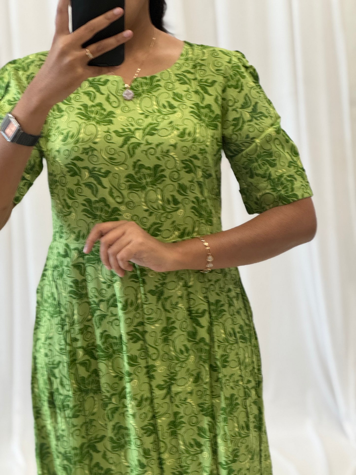 Rayon Umbrella Kurti