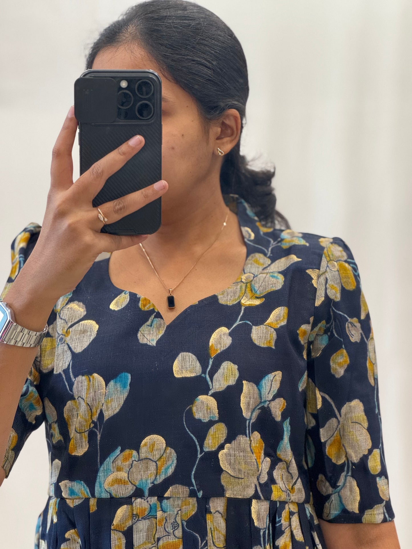 Rayon Maxi with yoke lining