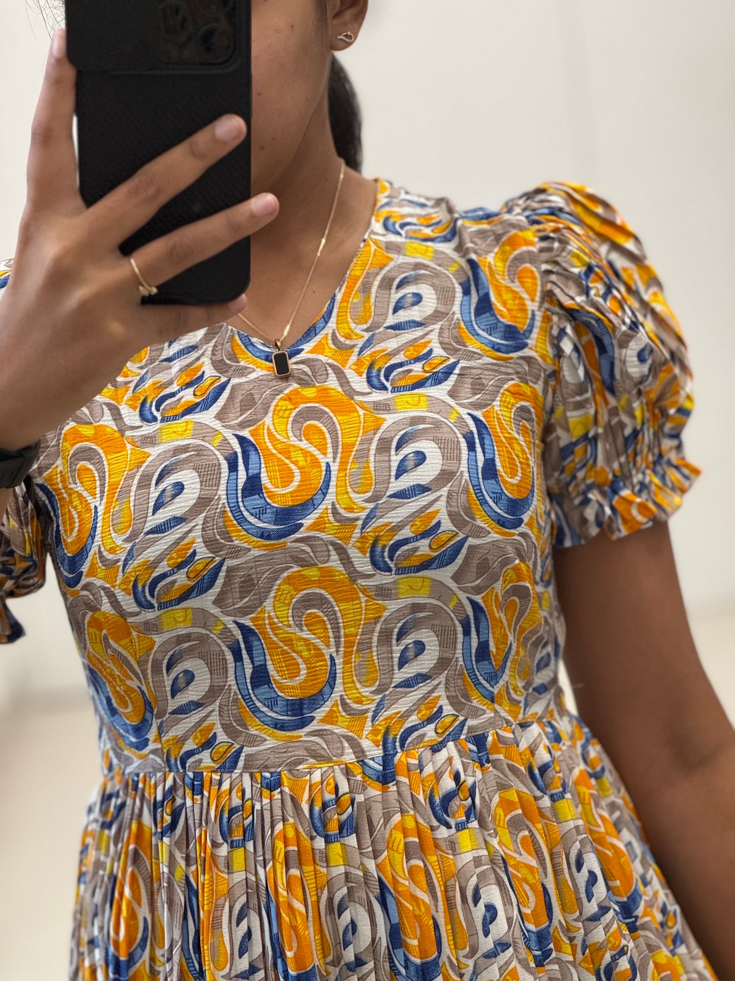 Rayon Crush Umbrella Kurti