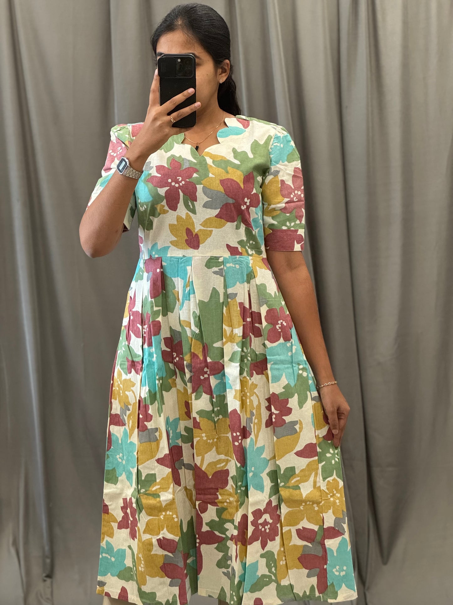 Cotton Umbrella Kurti