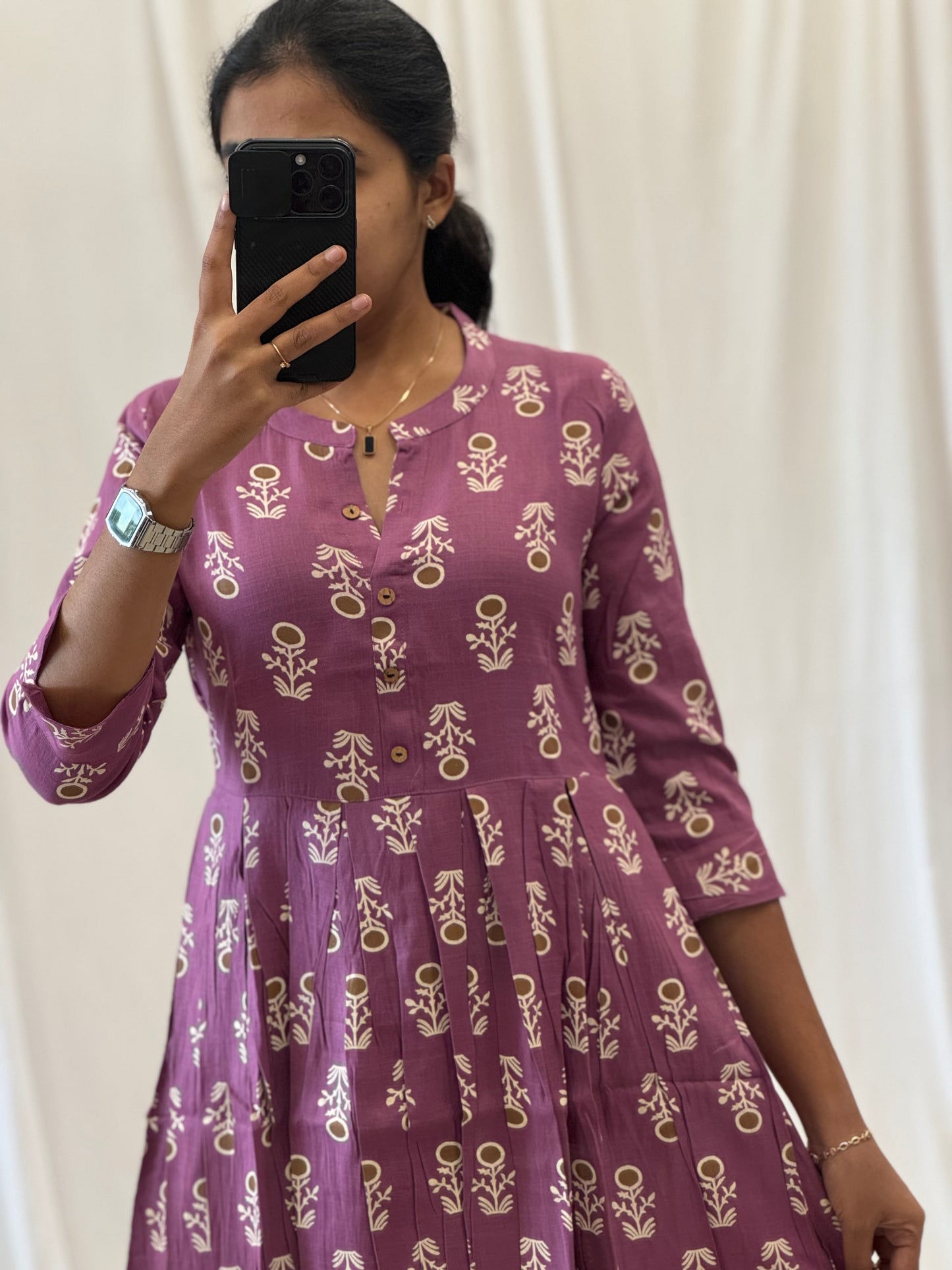 Cotton Umbrella Kurti