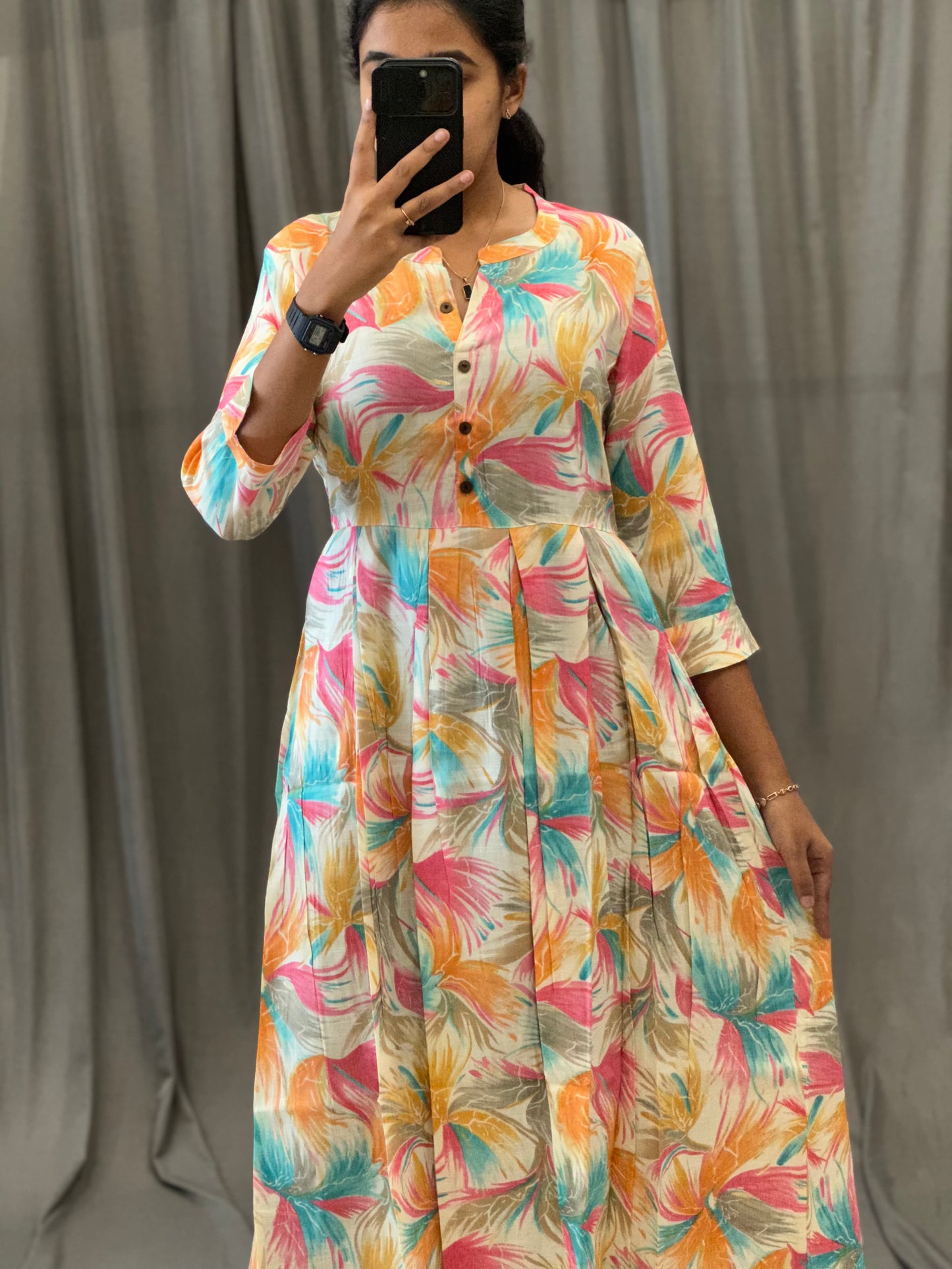 Rayon Umbrella Kurti