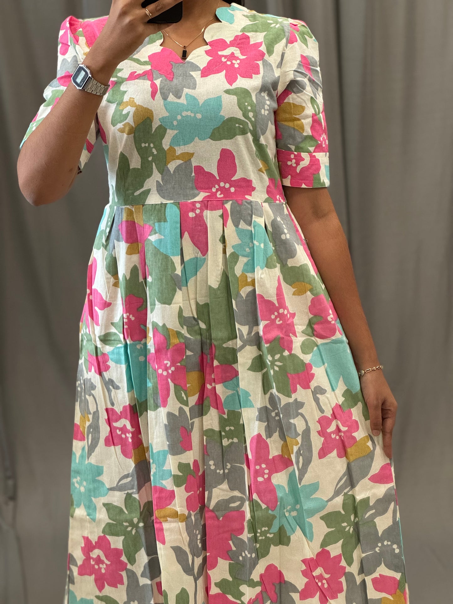 Cotton Umbrella Kurti