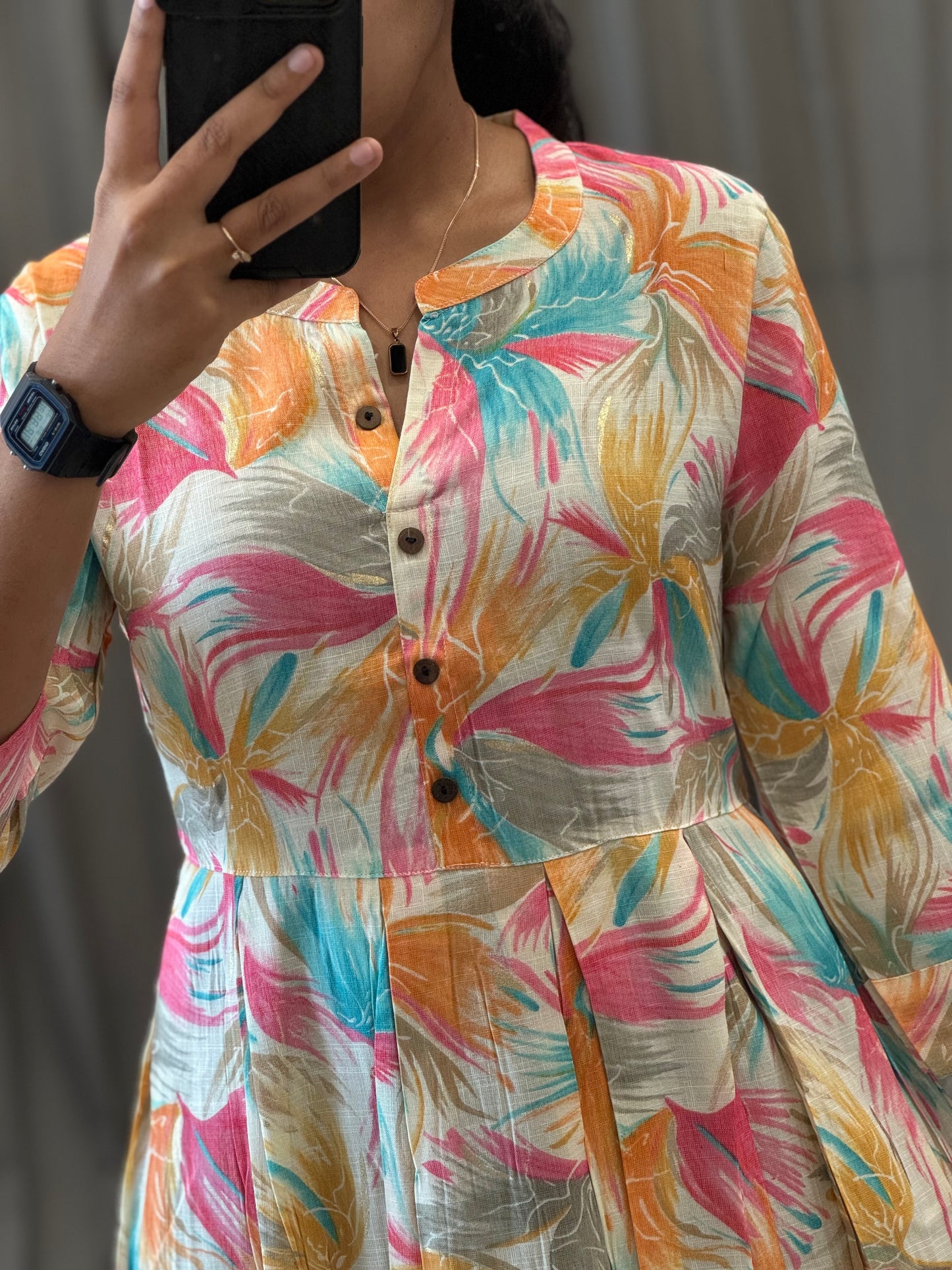 Rayon Umbrella Kurti