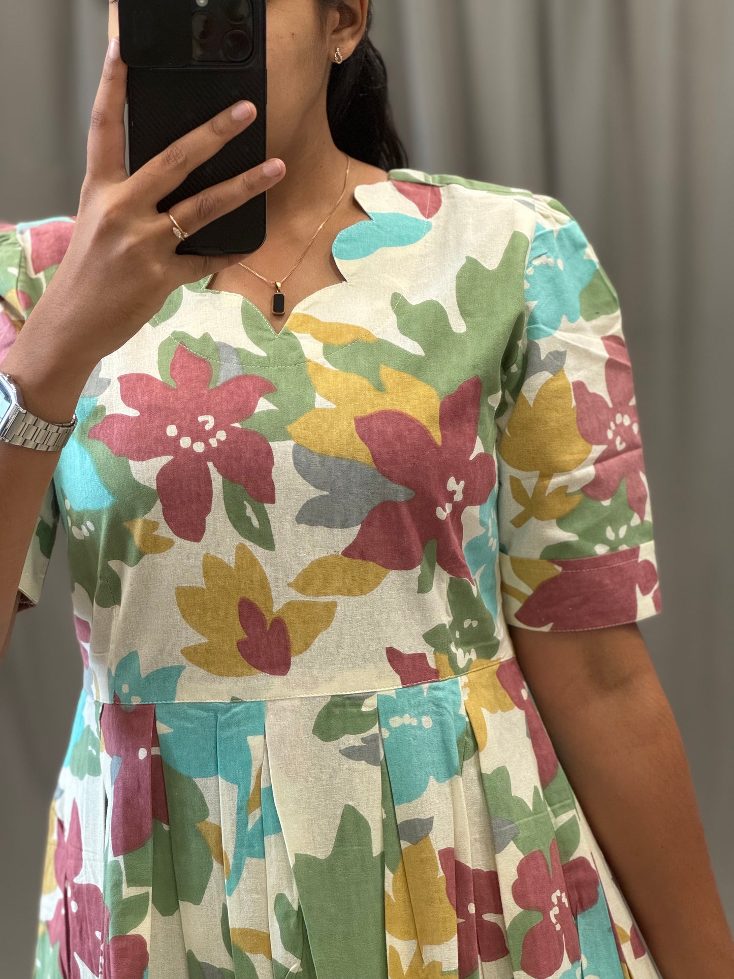 Cotton Umbrella Kurti