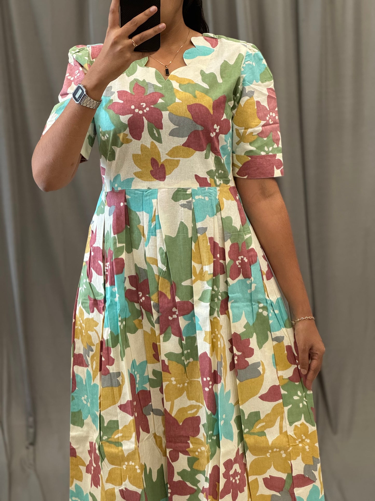 Cotton Umbrella Kurti