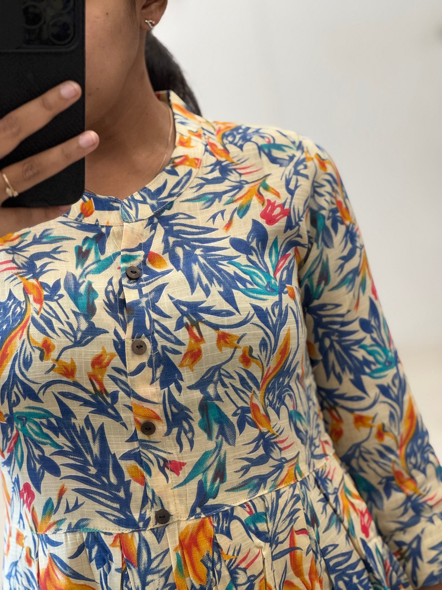 Cotton Umbrella Kurti