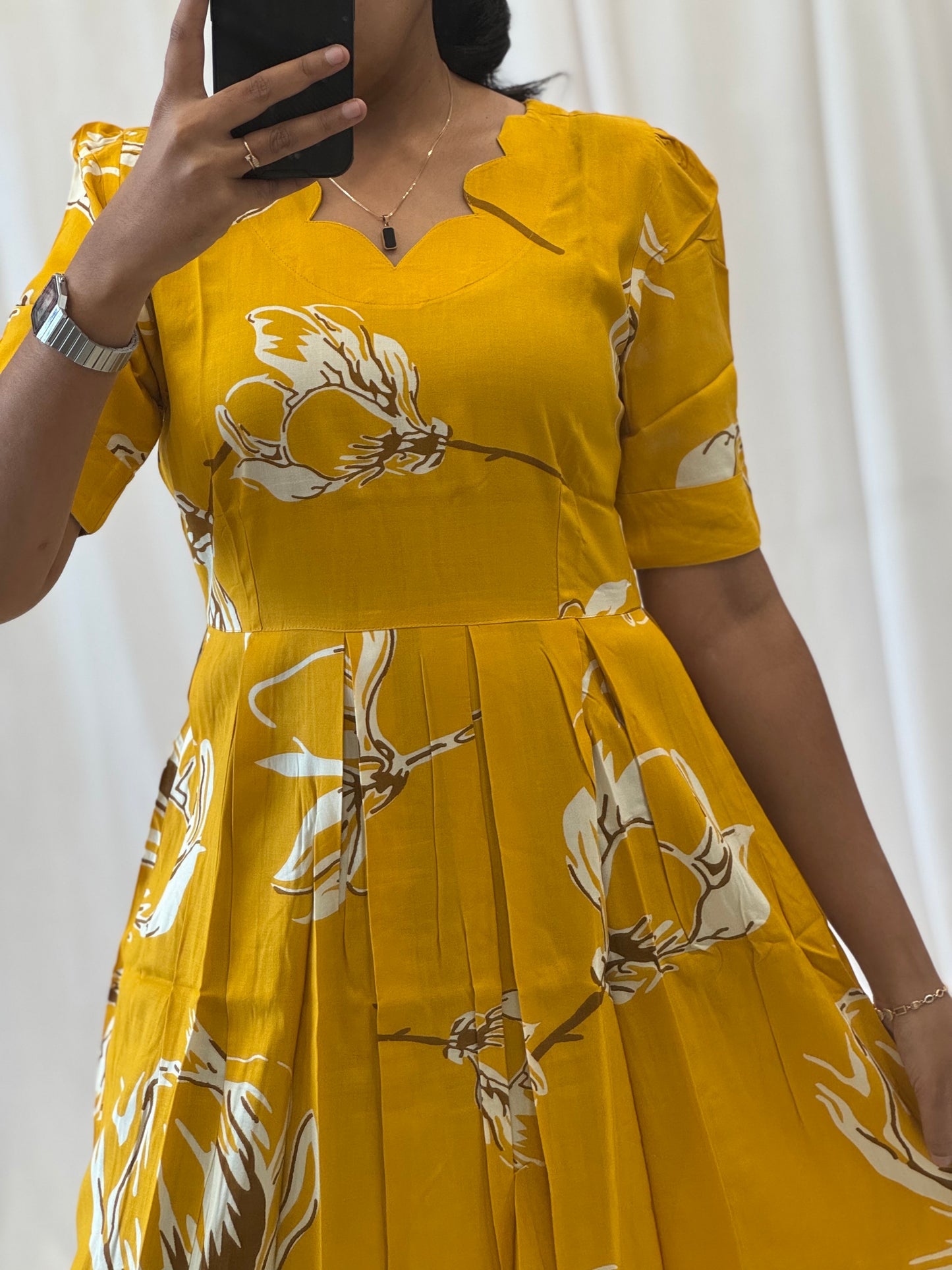 Rayon Umbrella Kurti