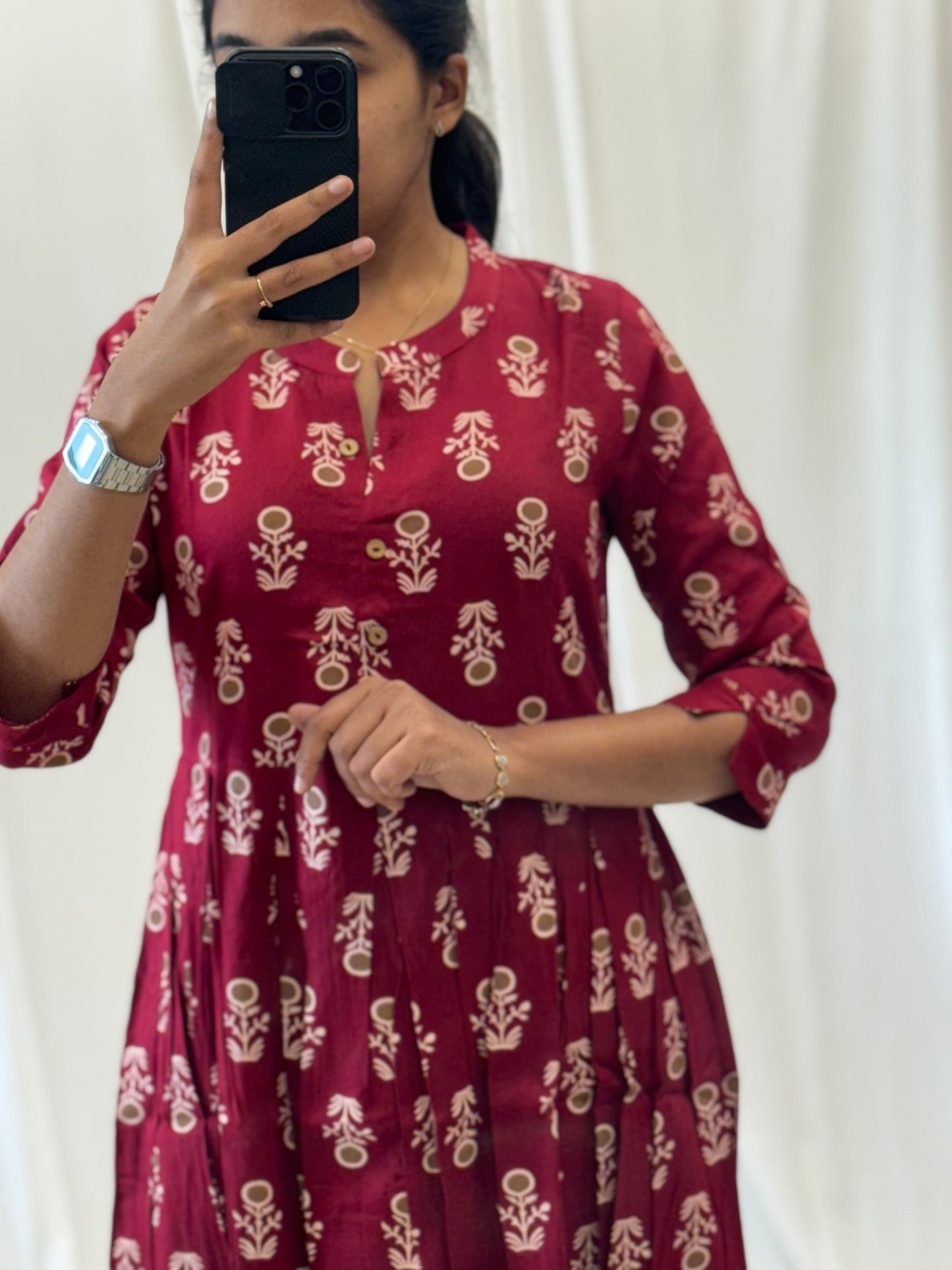 Cotton Umbrella Kurti