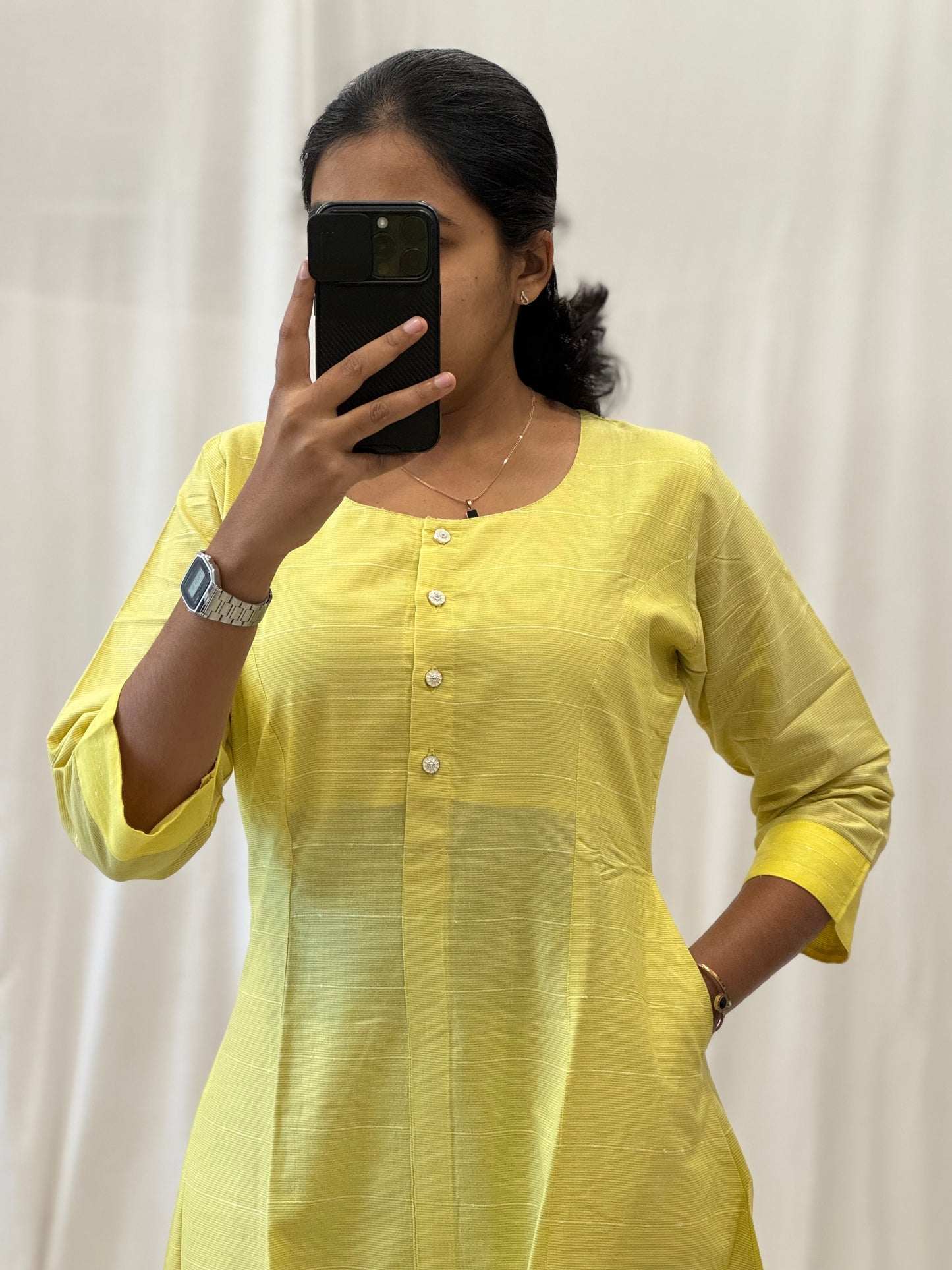 Cotton A Line Kurti