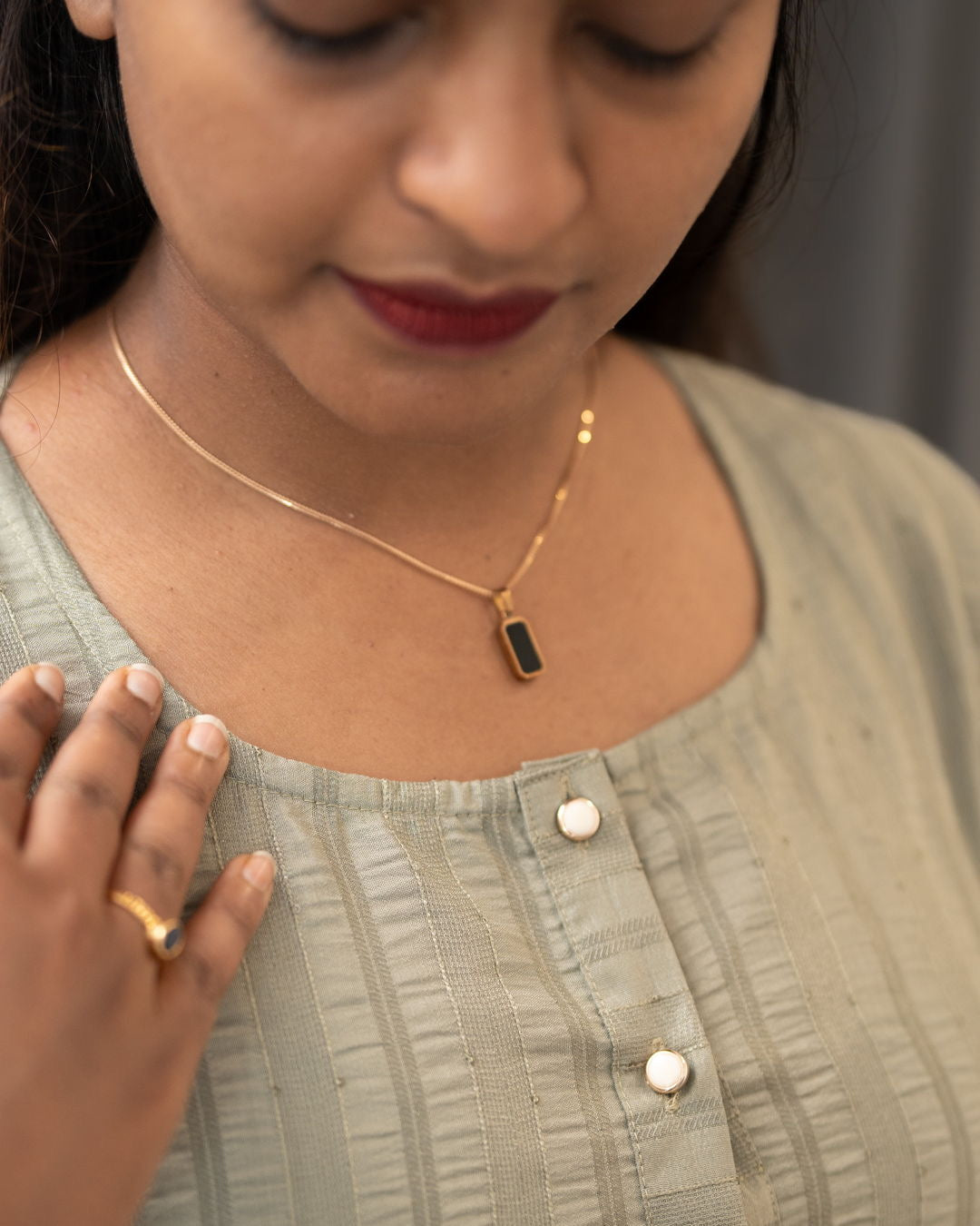 Spun Straight Kurti With Extra Flare
