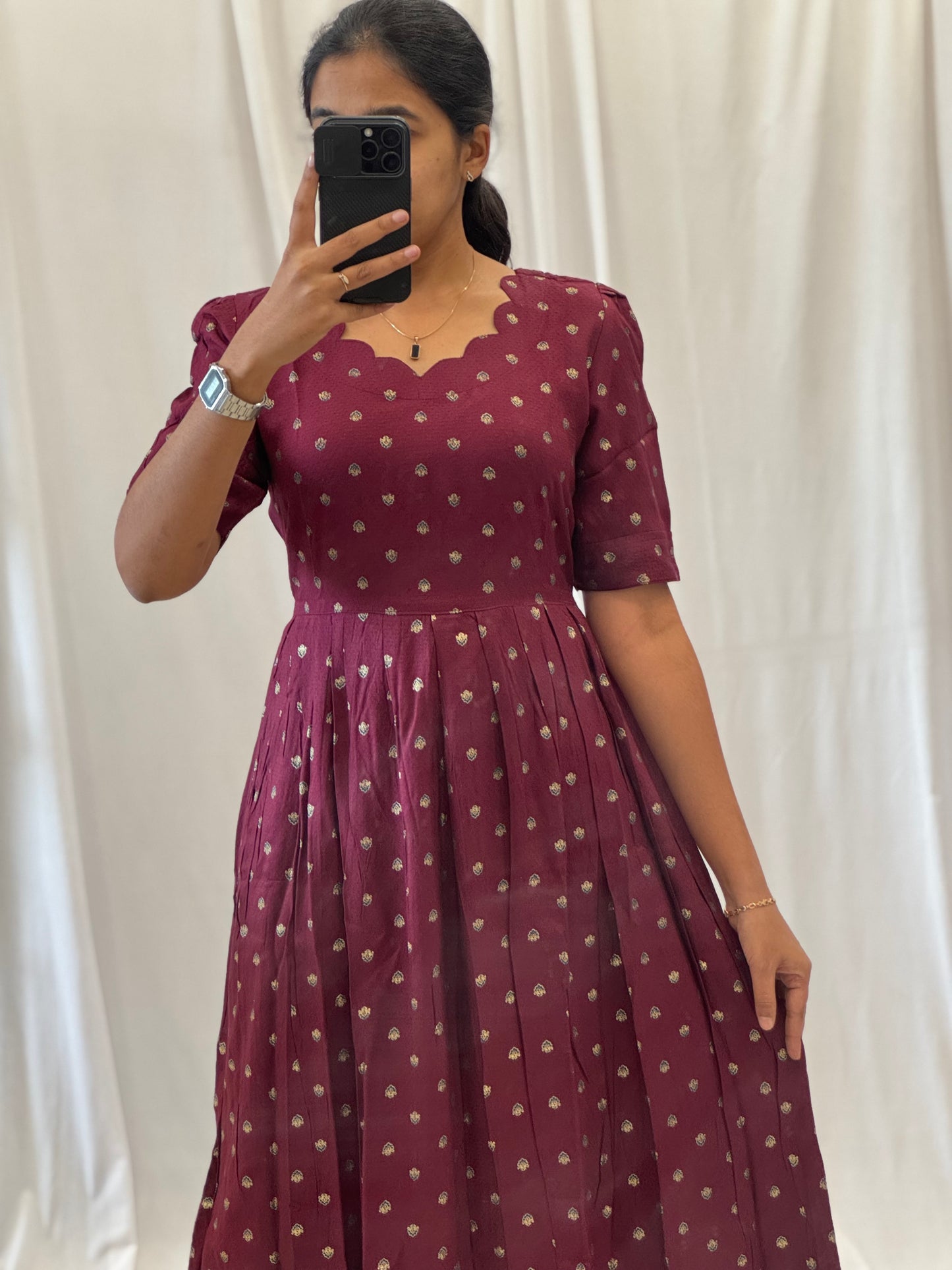Rayon Umbrella Kurti