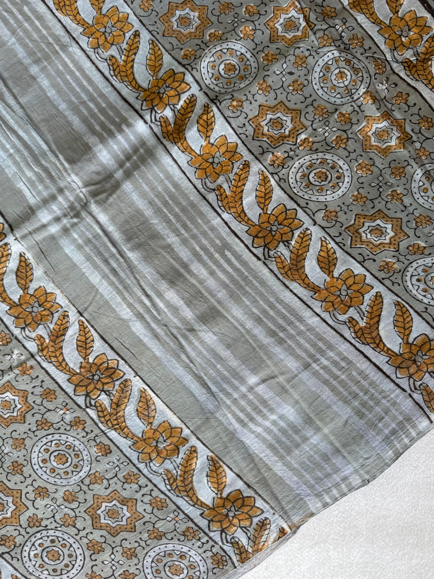 Pure Handblock Printed Mulmul Cotton