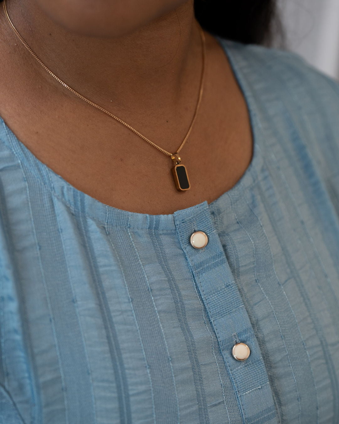 Spun Straight Kurti With Extra Flare