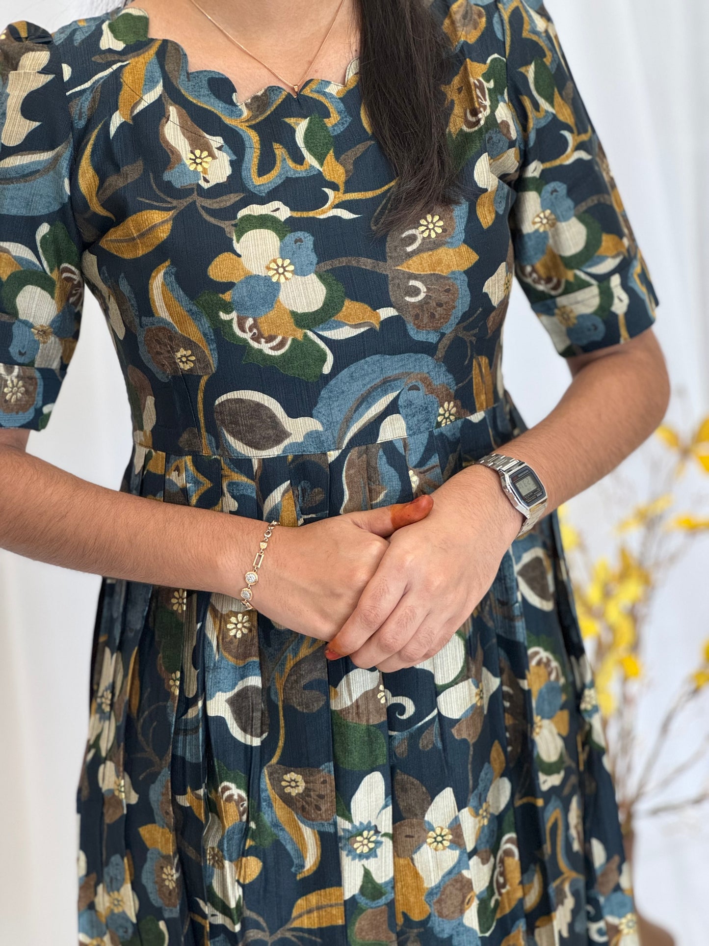 Rayon Spun Umbrella Kurti