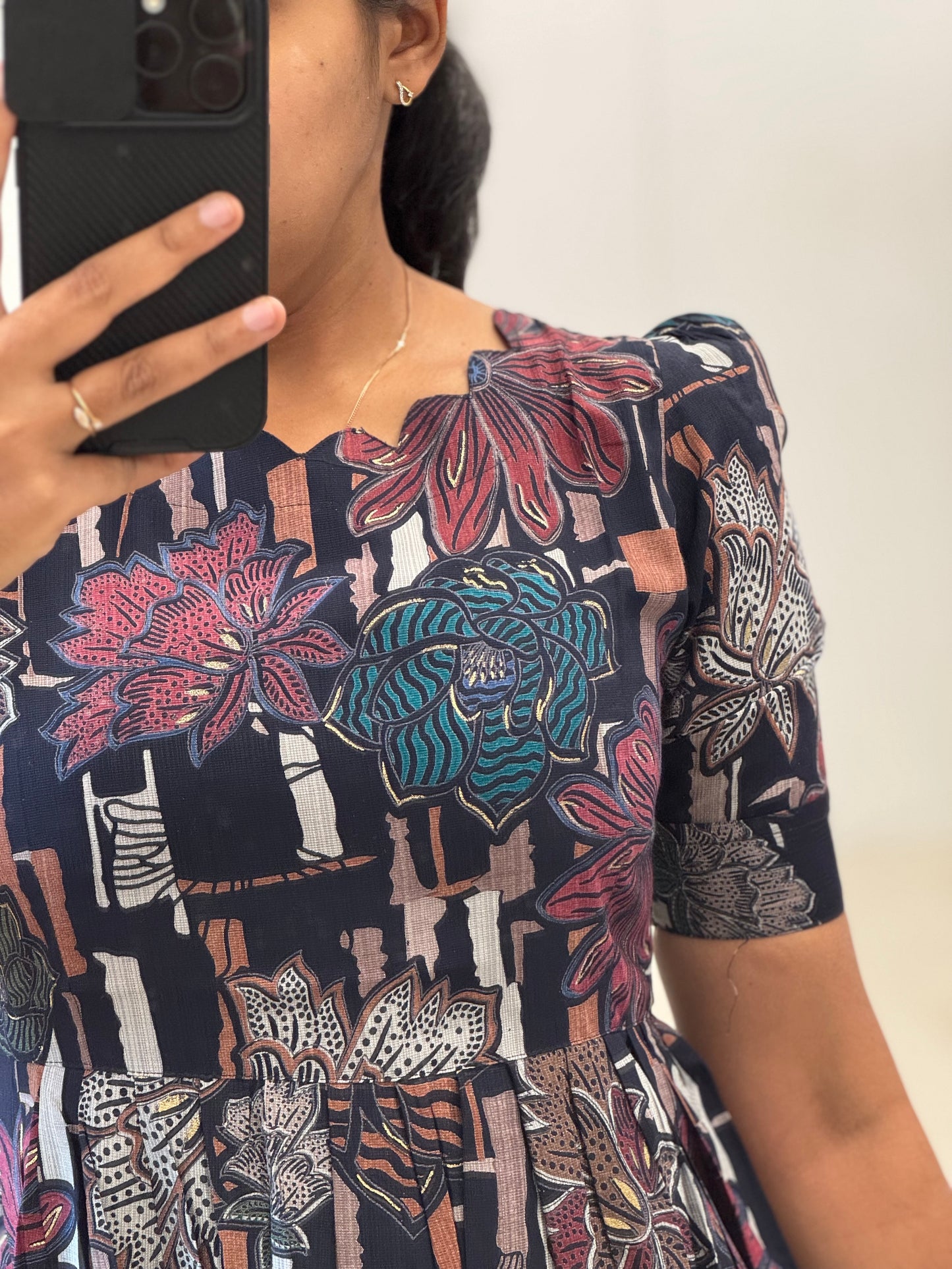 Spun Rayon Umbrella Kurti