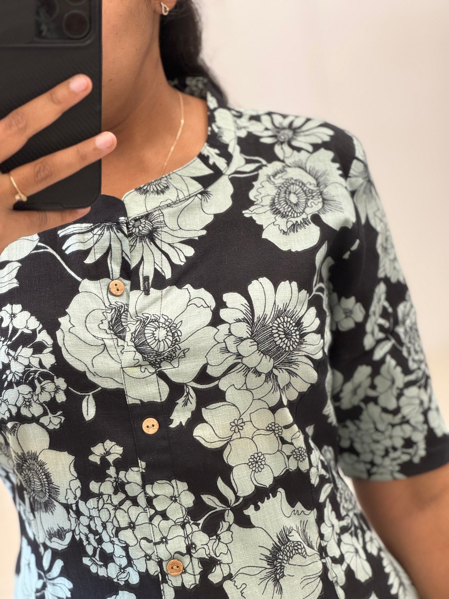 Kadhi Cotton A Line Kurti