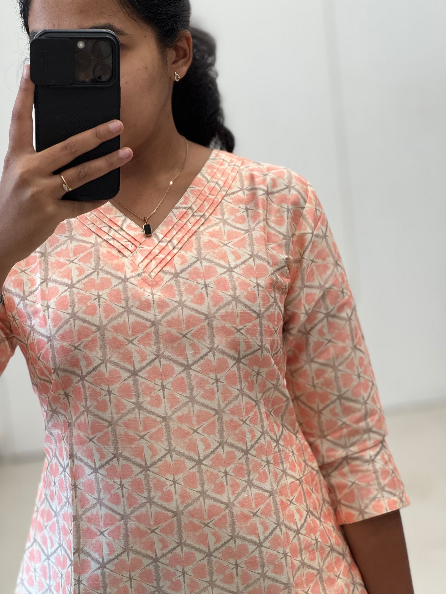 Pure Tusser Straight Kurti