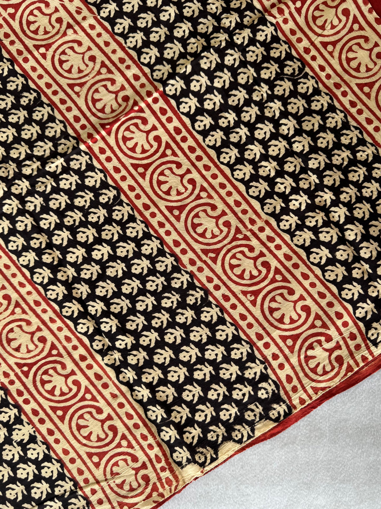 Pure Handblock Printed Mulmul Cotton