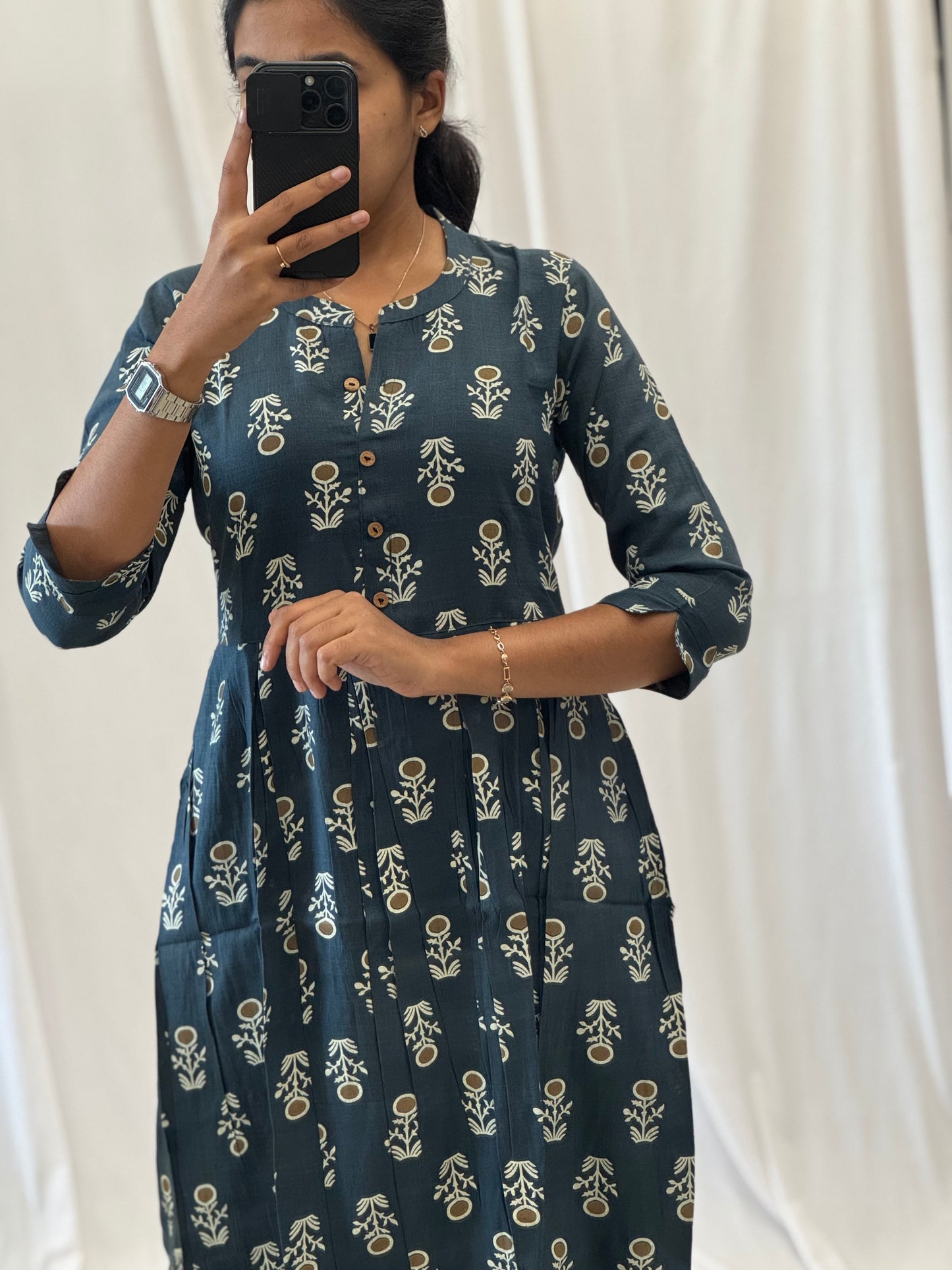 Cotton Umbrella Kurti