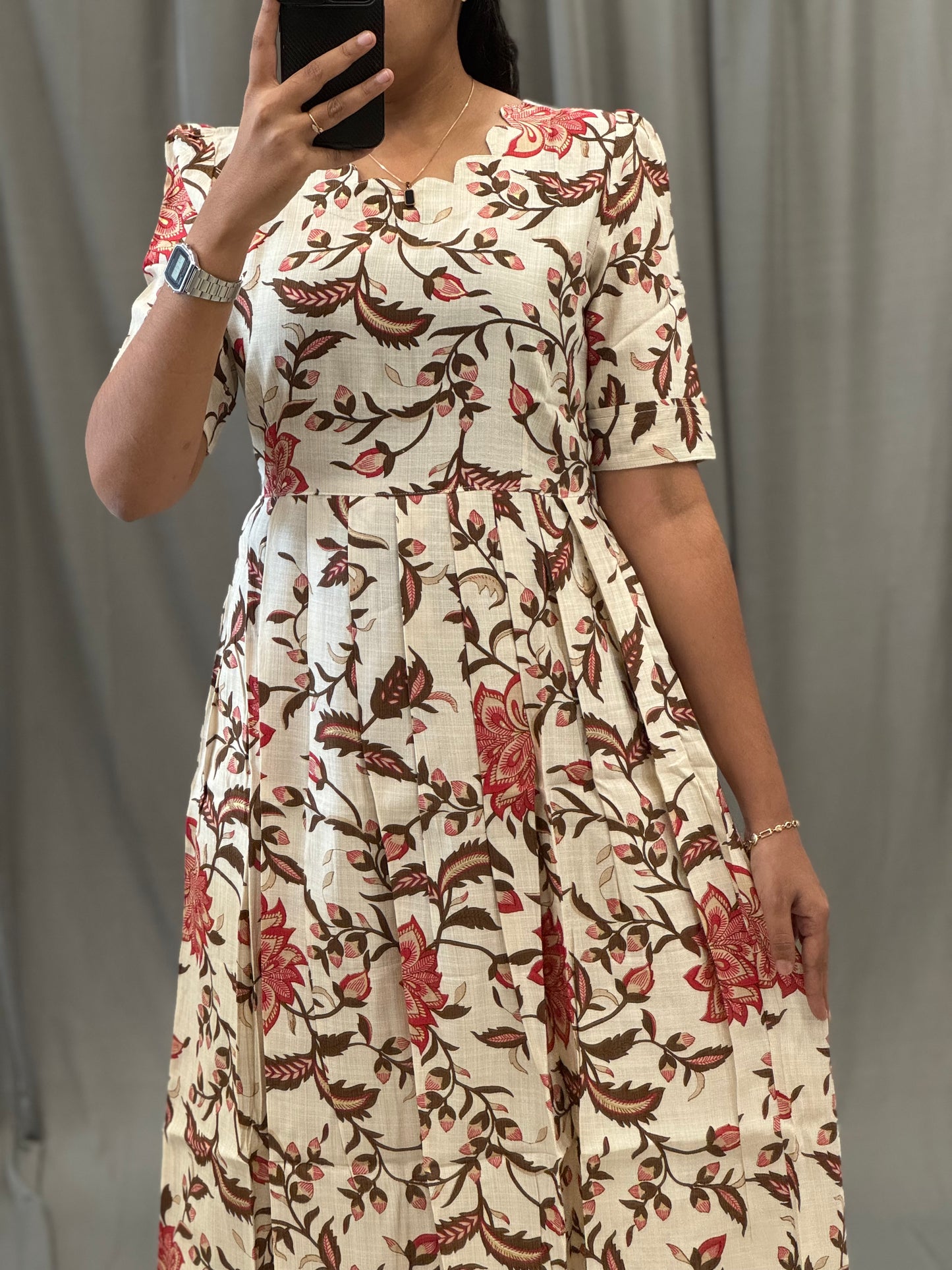 Rayon Spun Umbrella Kurti