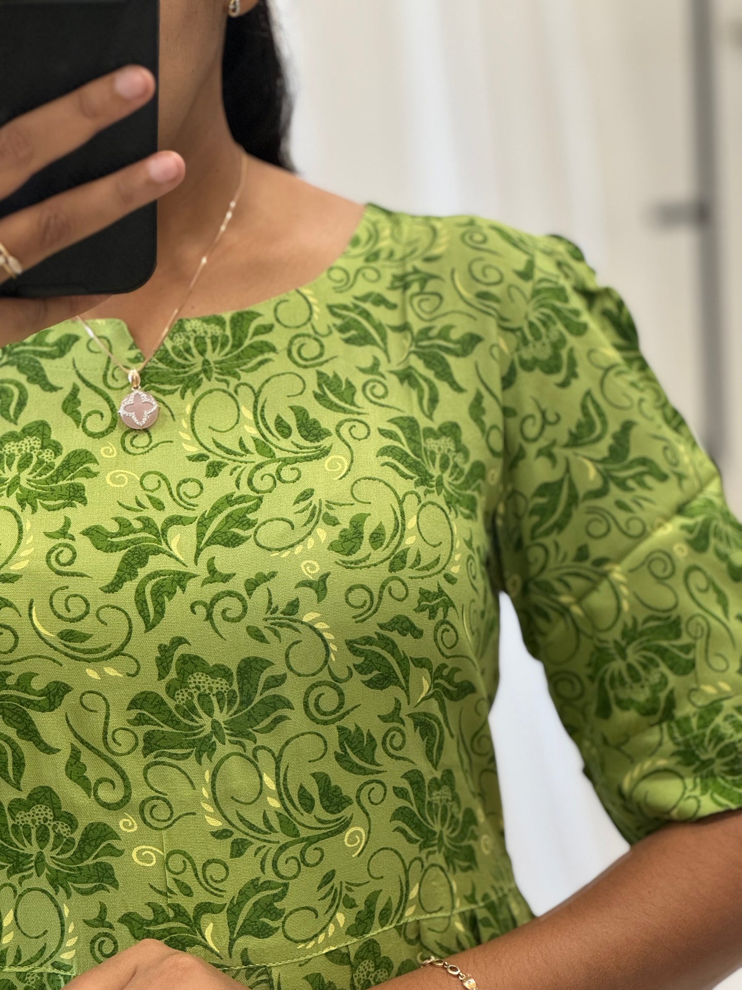 Rayon Umbrella Kurti