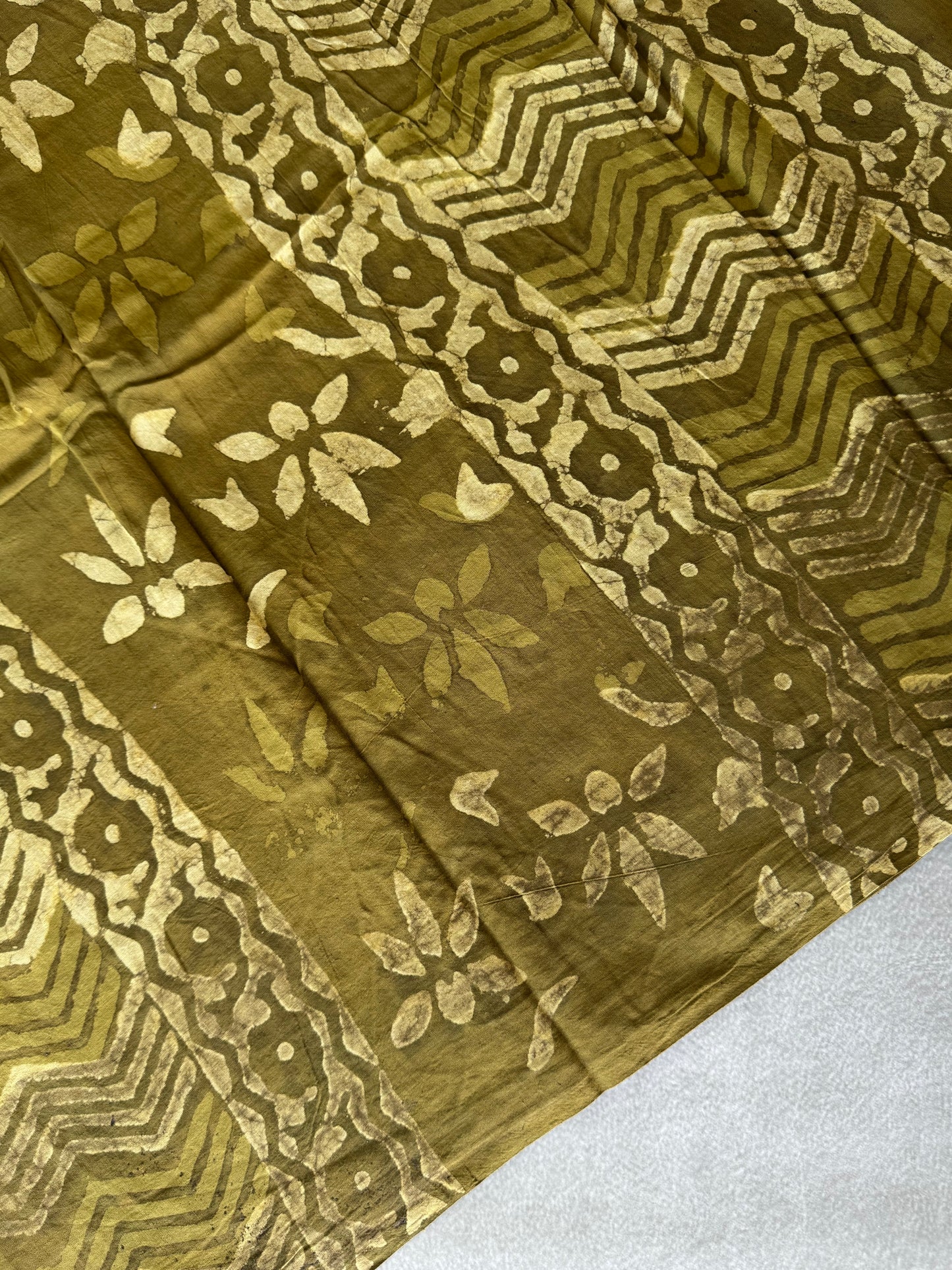 Pure Handblock Printed Mulmul Cotton