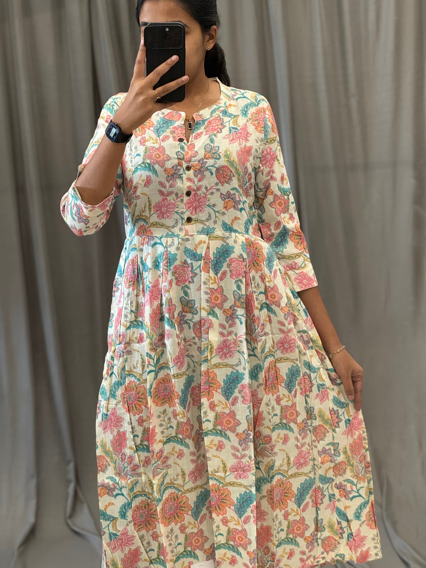 Rayon Umbrella Kurti