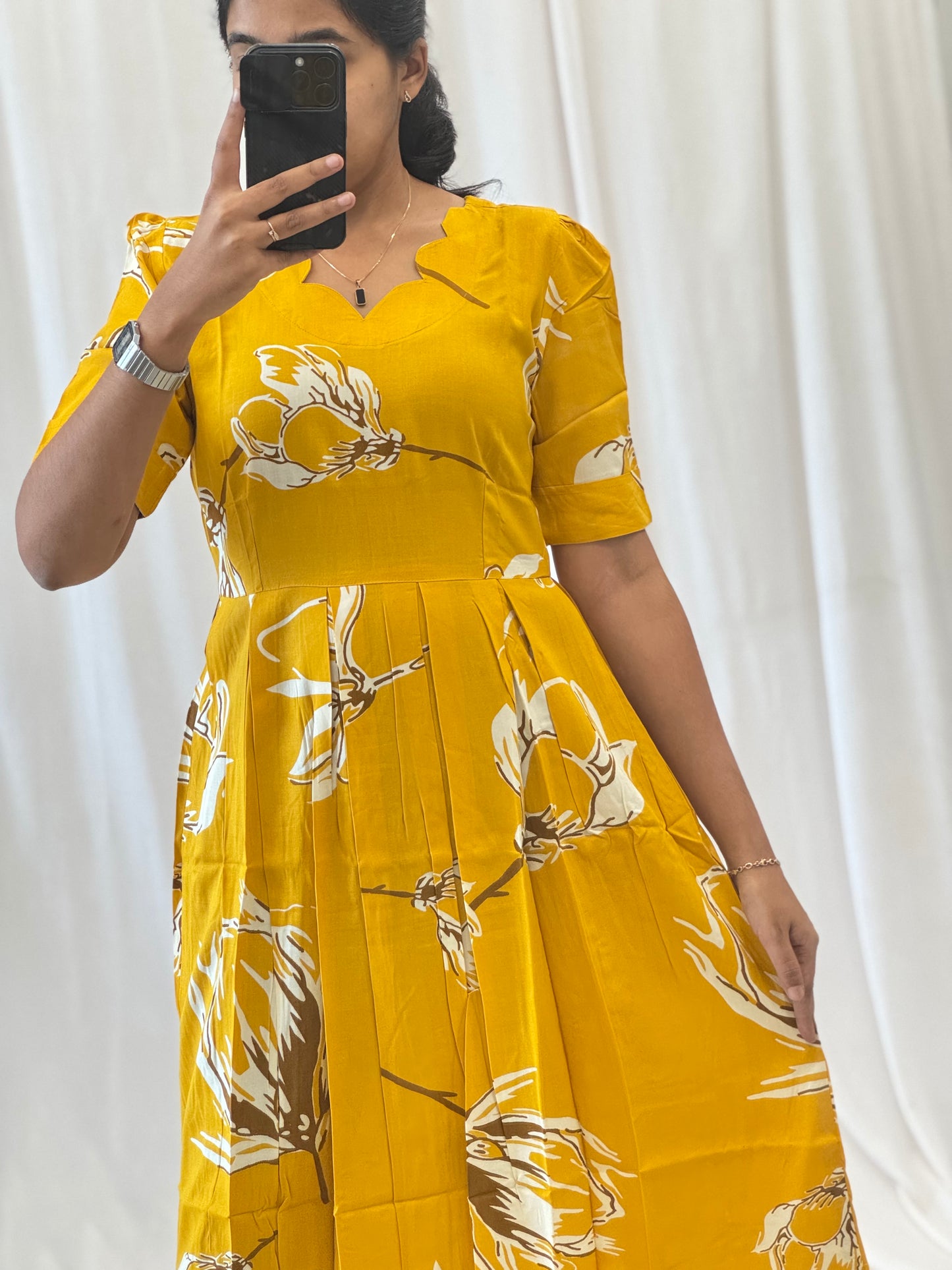 Rayon Umbrella Kurti