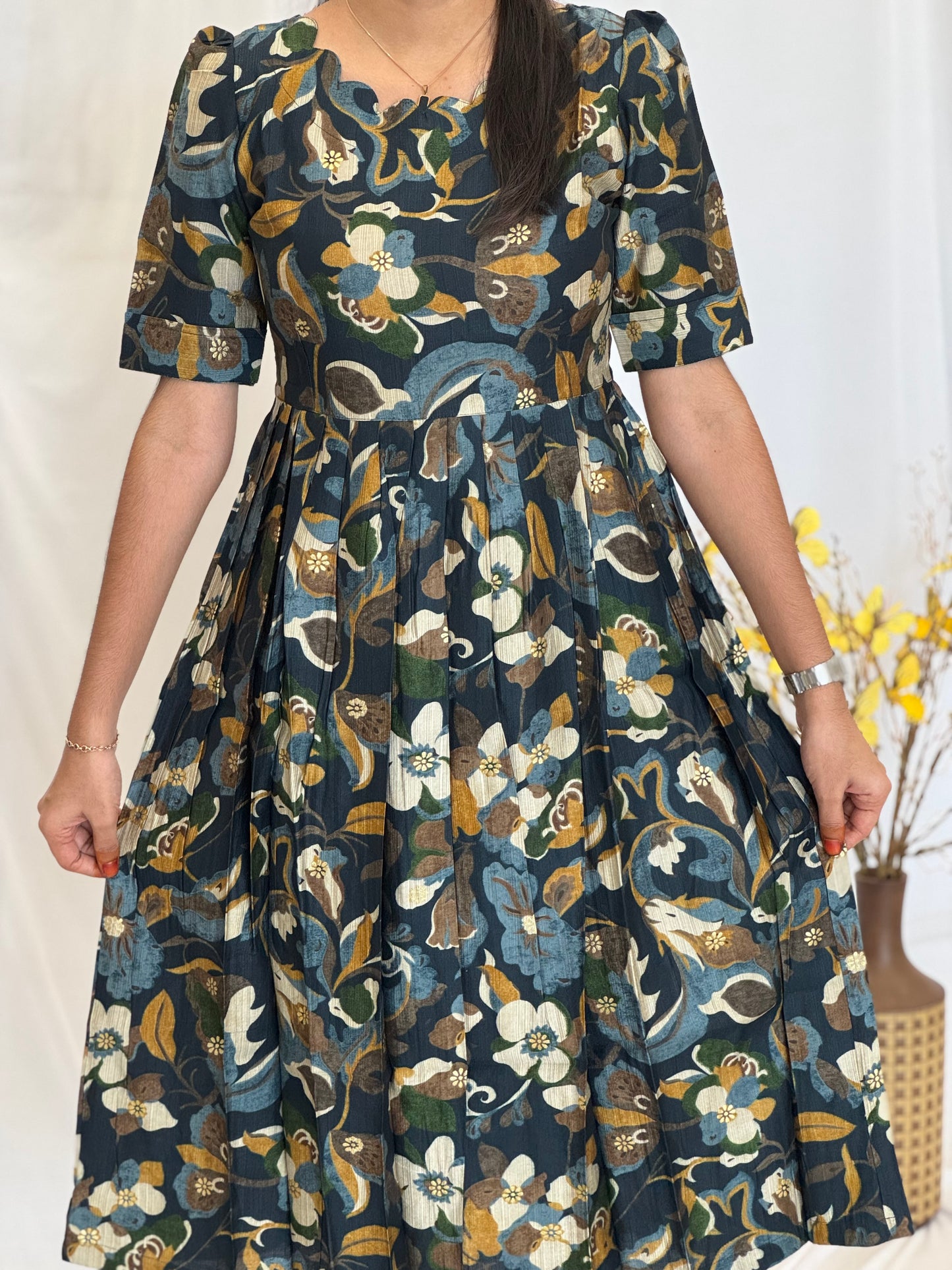 Rayon Spun Umbrella Kurti