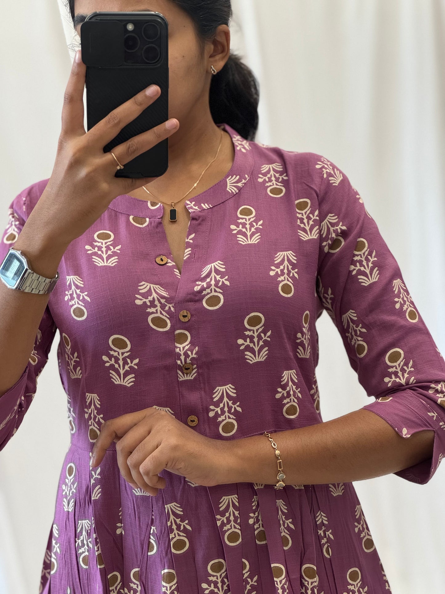 Cotton Umbrella Kurti