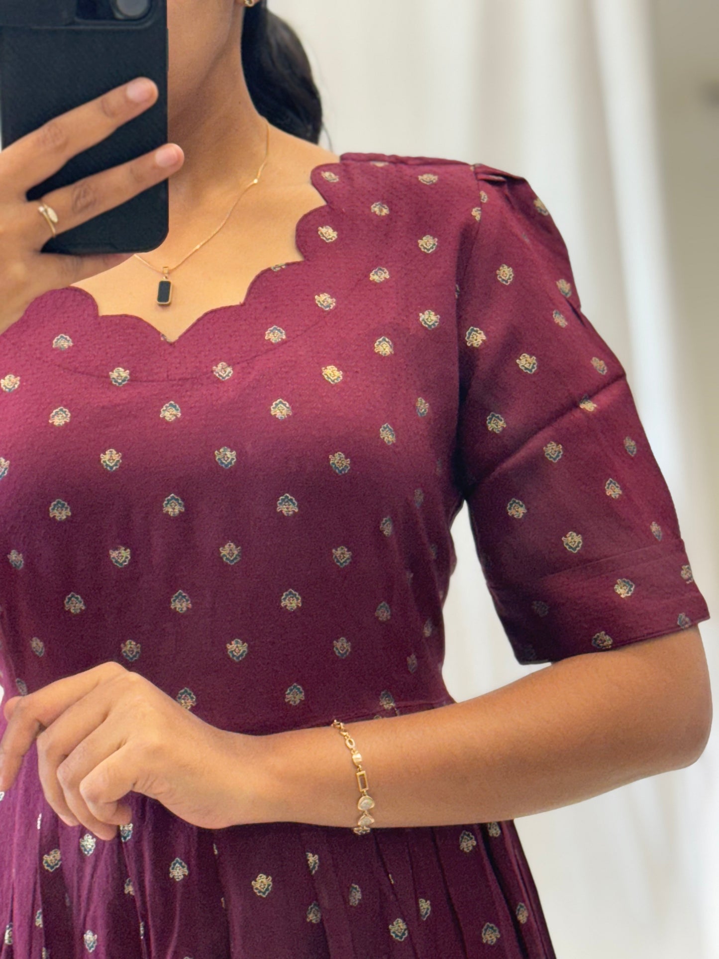 Rayon Umbrella Kurti