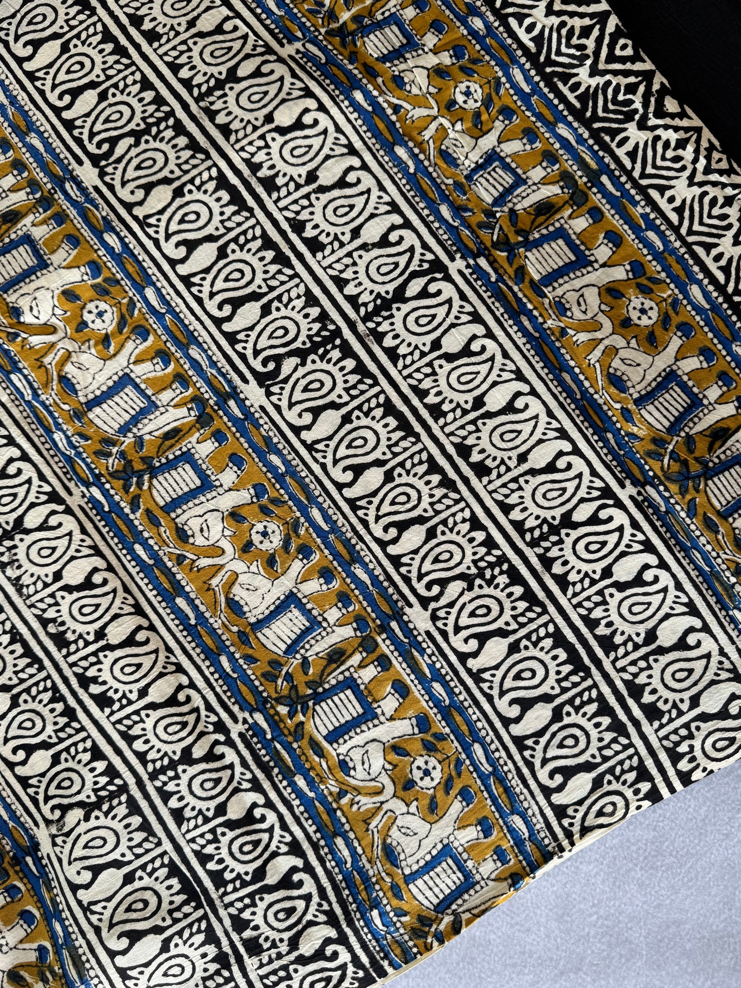 Pure Handblock Printed Mulmul Cotton