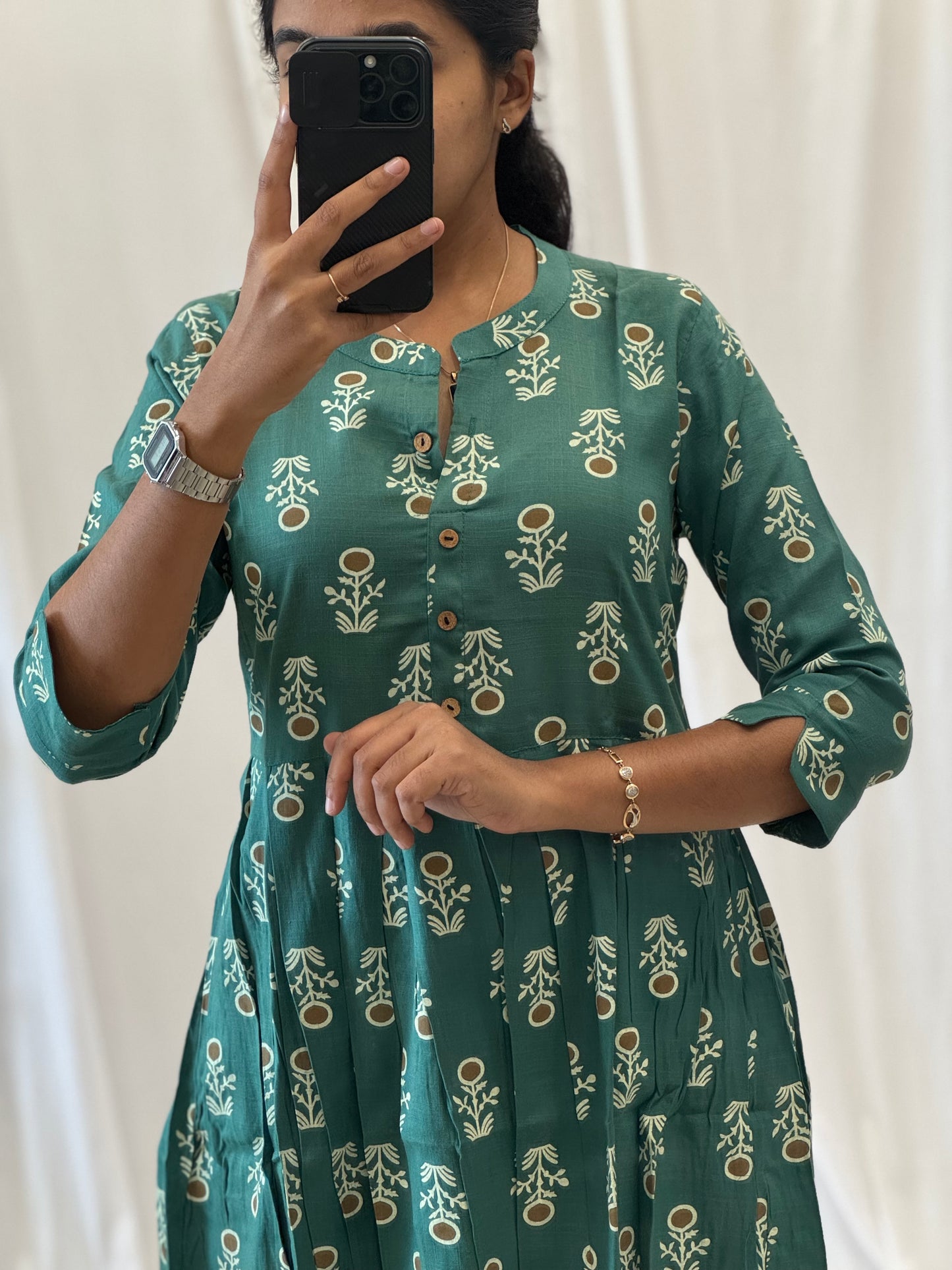 Cotton Umbrella Kurti