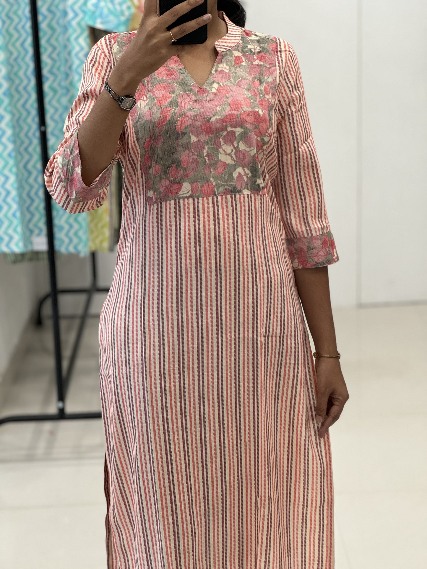 Rayon Straight Kurti