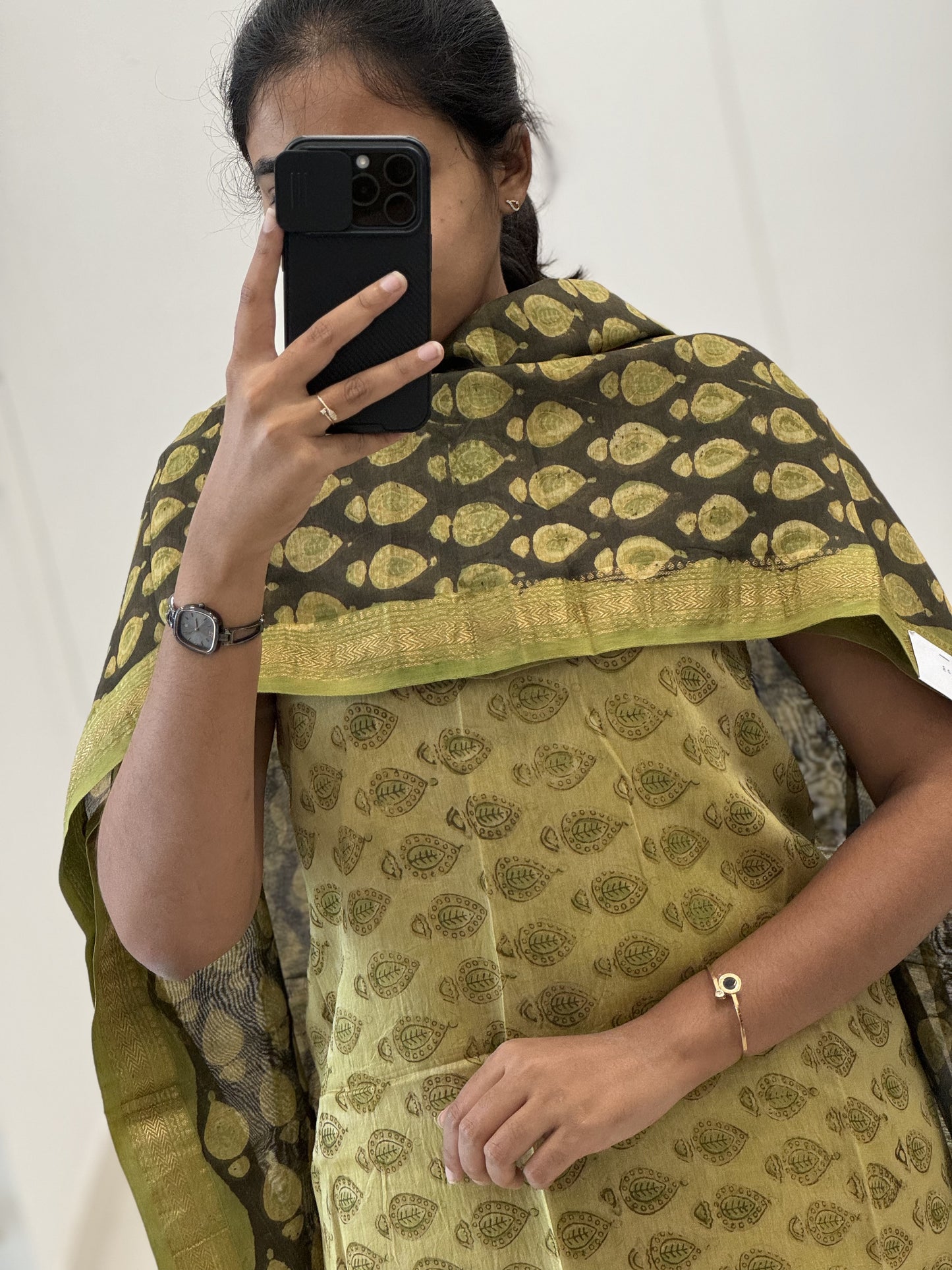 Maheshwari Silk Cotton - Unstitched Salwar Suits