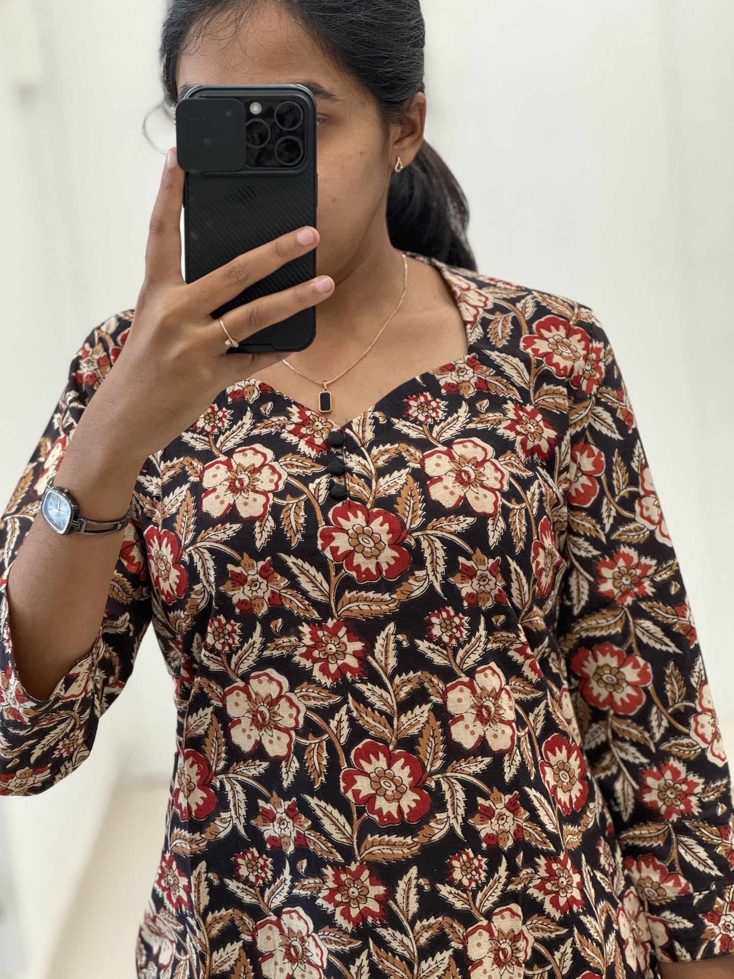 Kalamkari Straight Kurti