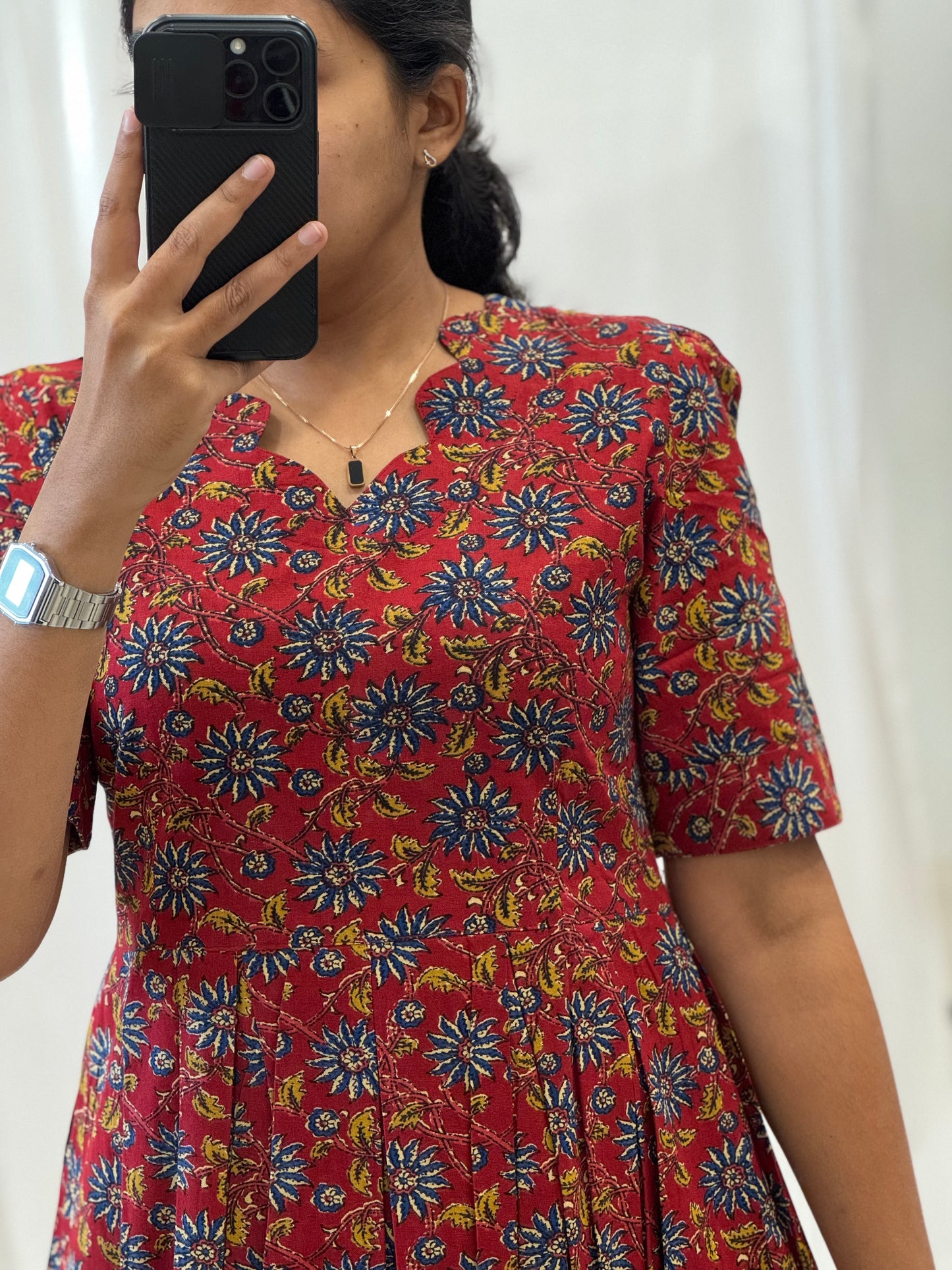 Kalamkari Cotton Maxi