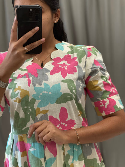 Cotton Umbrella Kurti