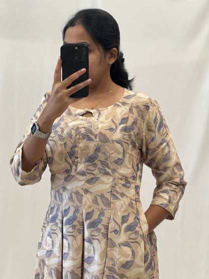 Chanderi Cotton Maxi